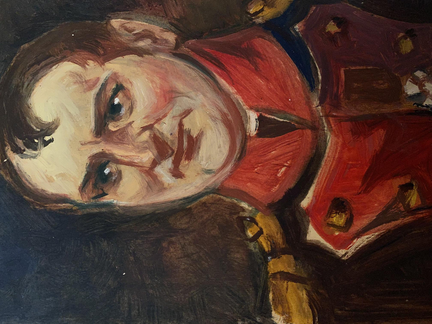 Oil painting Bonaparte Alexander Arkadievich Litvinov