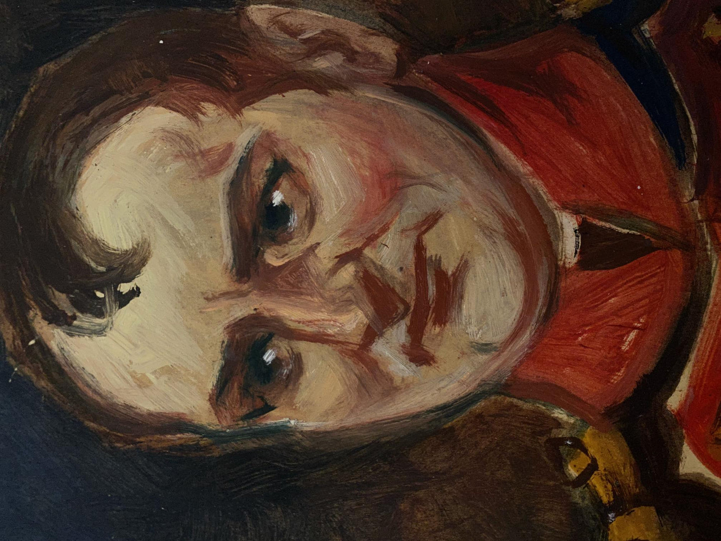 Oil painting Bonaparte Alexander Arkadievich Litvinov