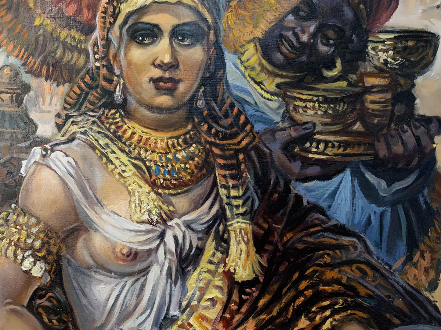 Oil painting Cleopatra's Countenance Alexander Litvinov