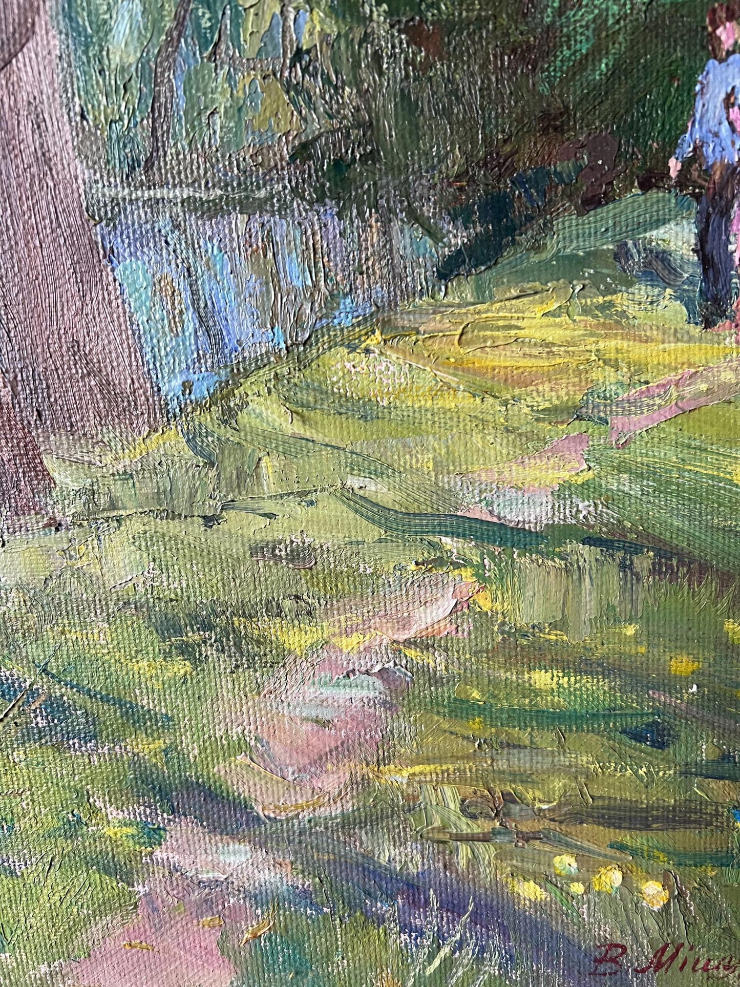 Spring Forest landscape
