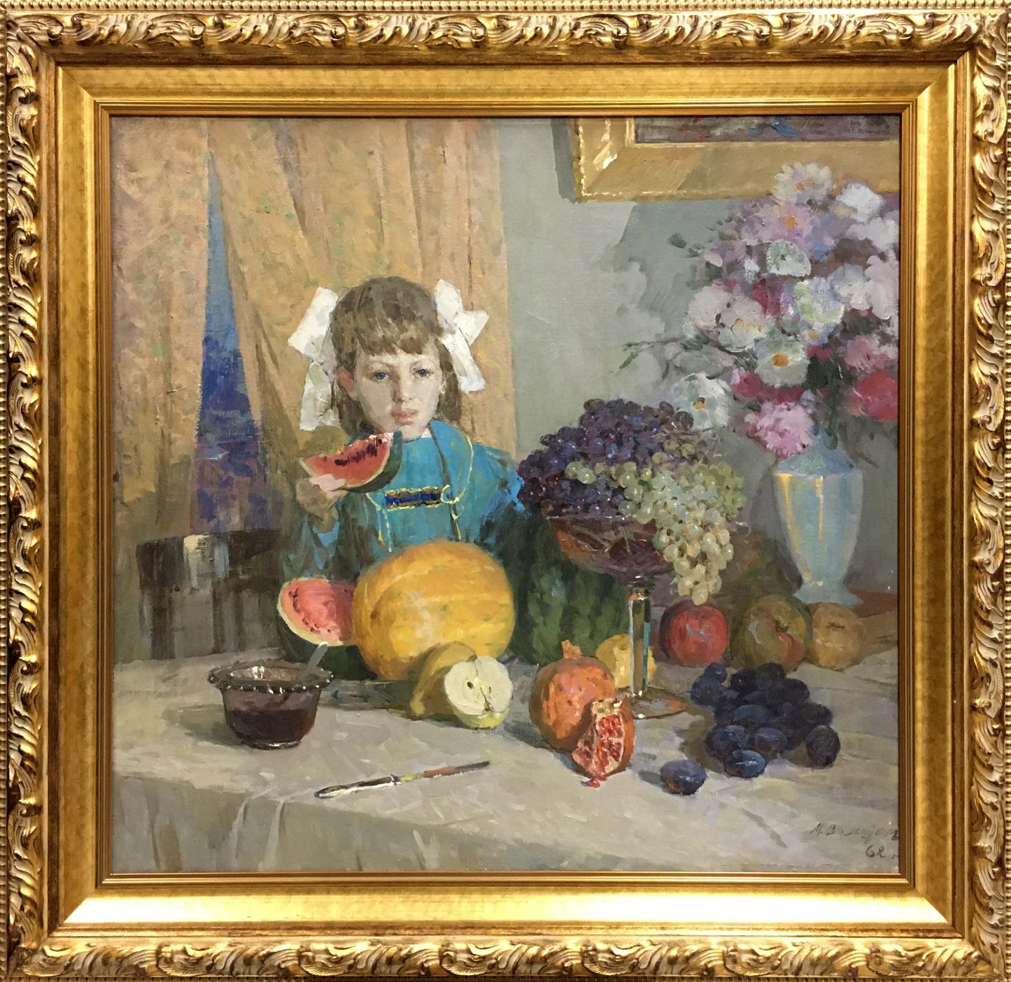 Oil painting Gifts of Autumn Wolstein Moses Lvovich