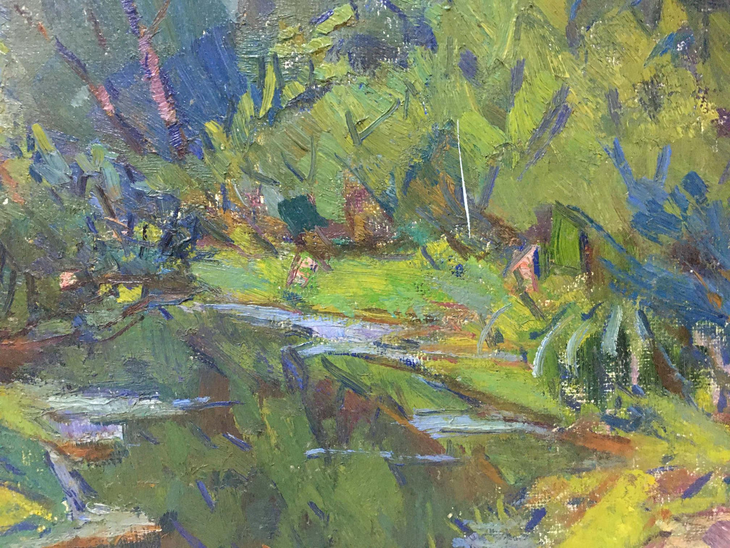 Oil painting Desna River Chegodar Vasily Dmitrievich