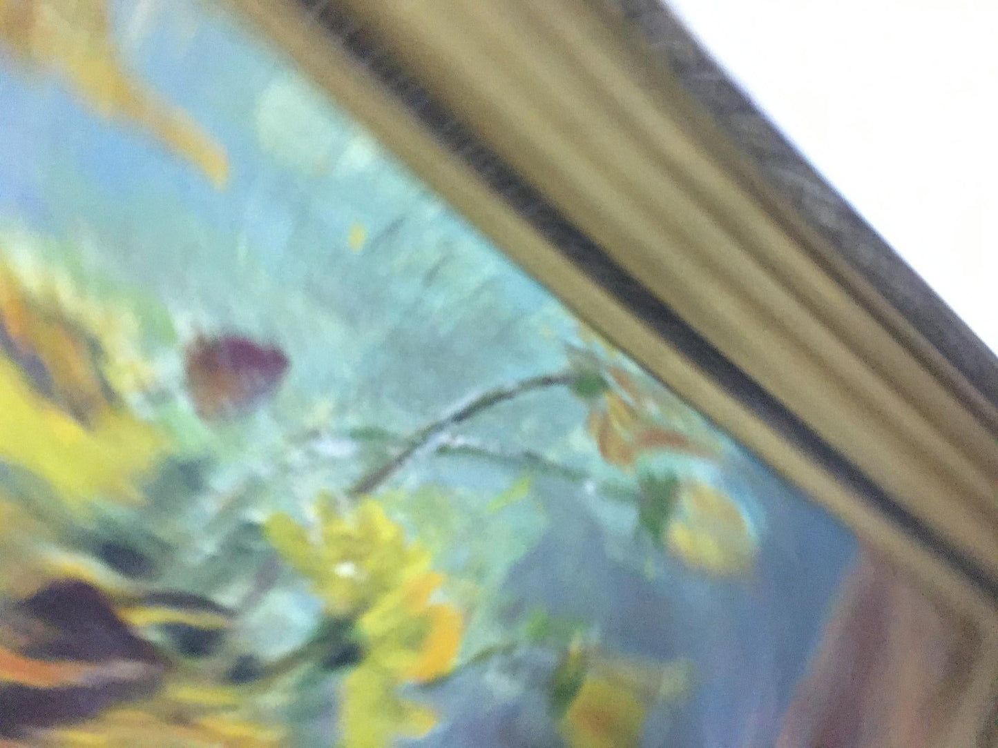 Oil painting Autumn flowers Kotlyar Taisiya Alexandrovna