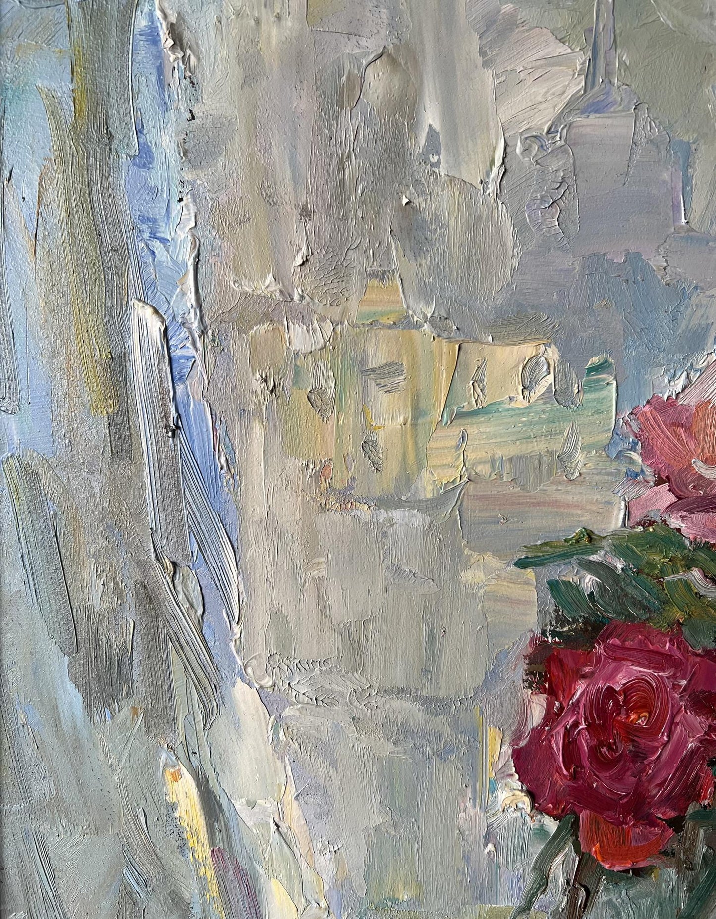 Oil painting Peonies
