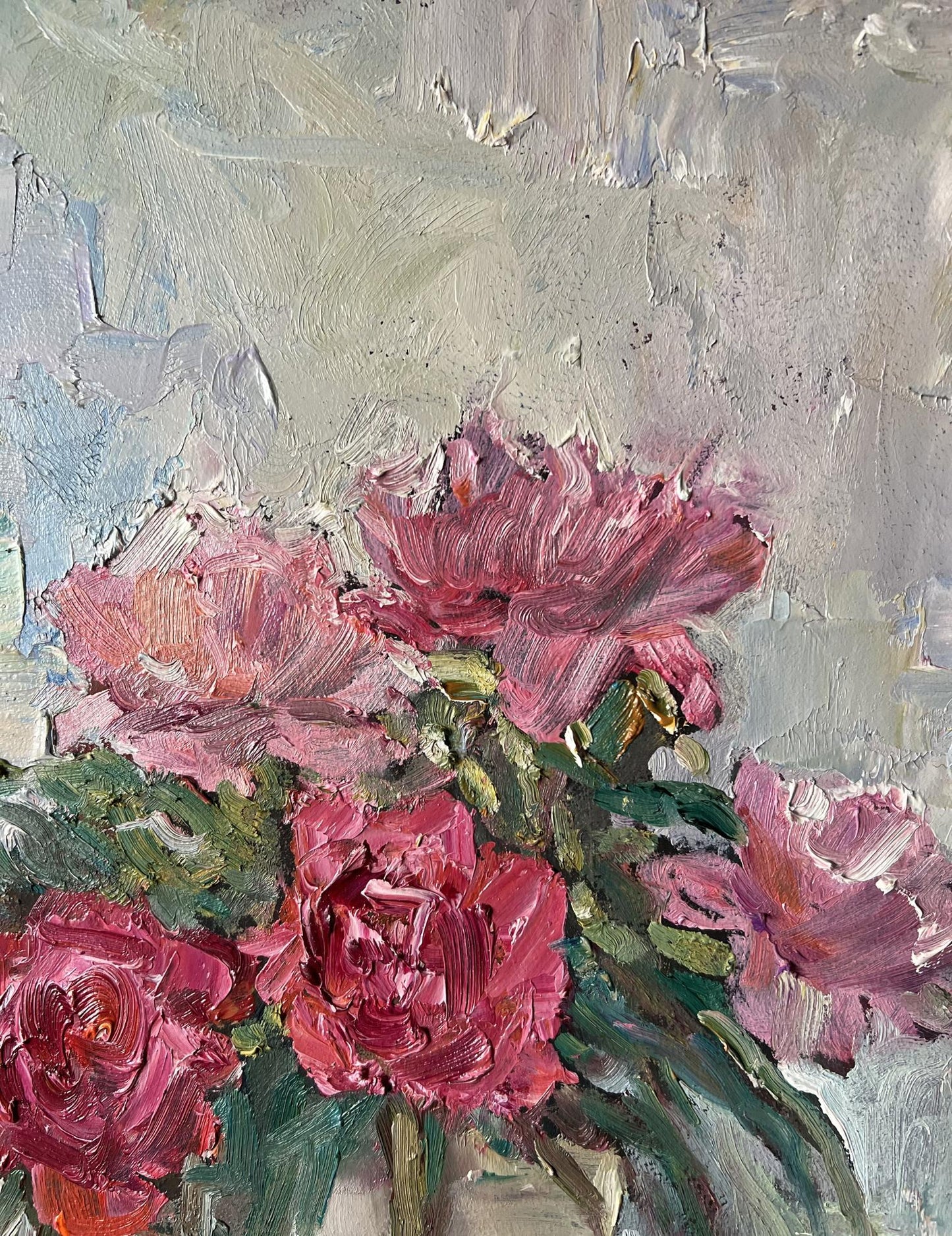 Oil painting still life
