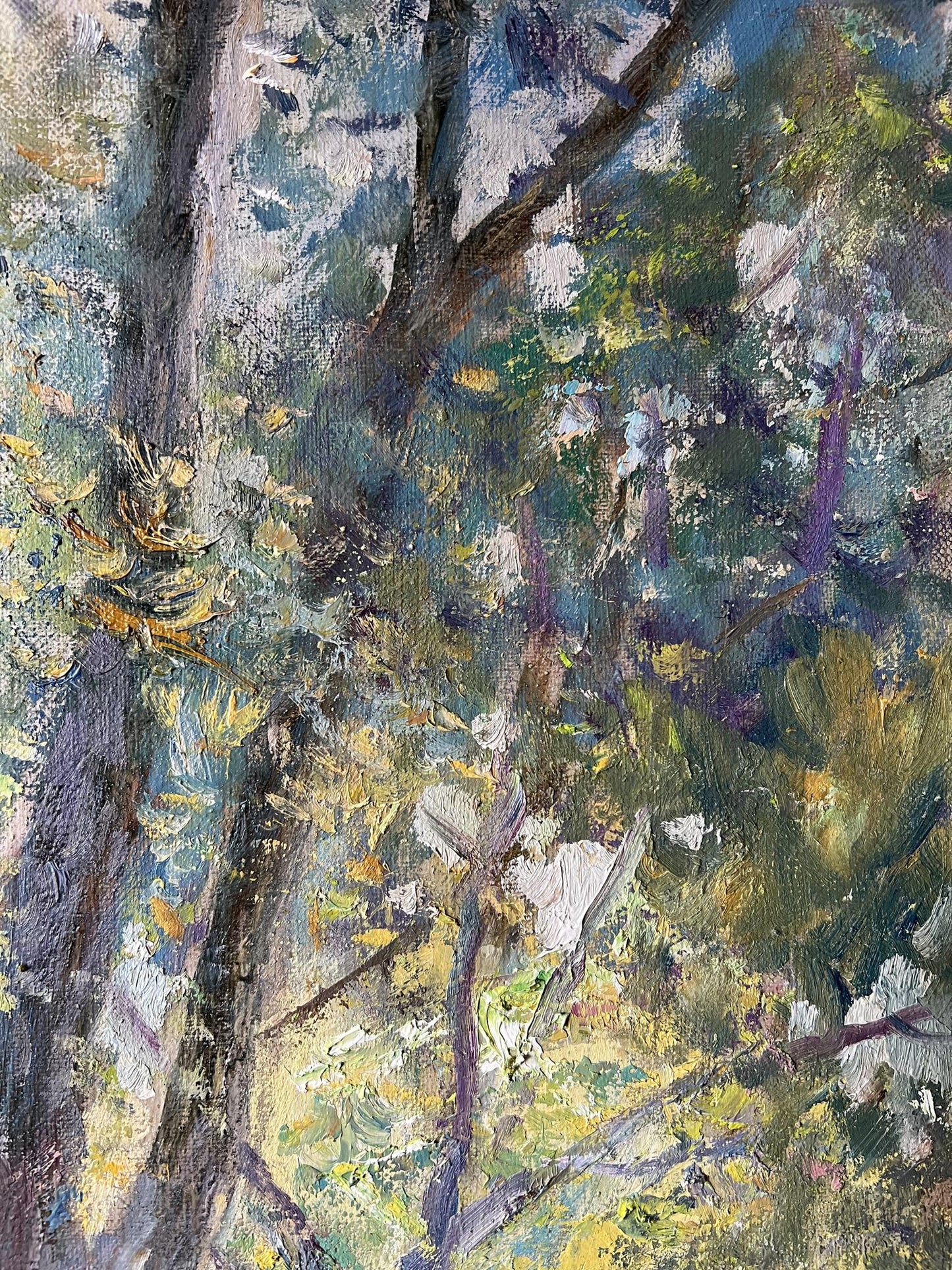 Oil Painting Autumn Nature Landscape