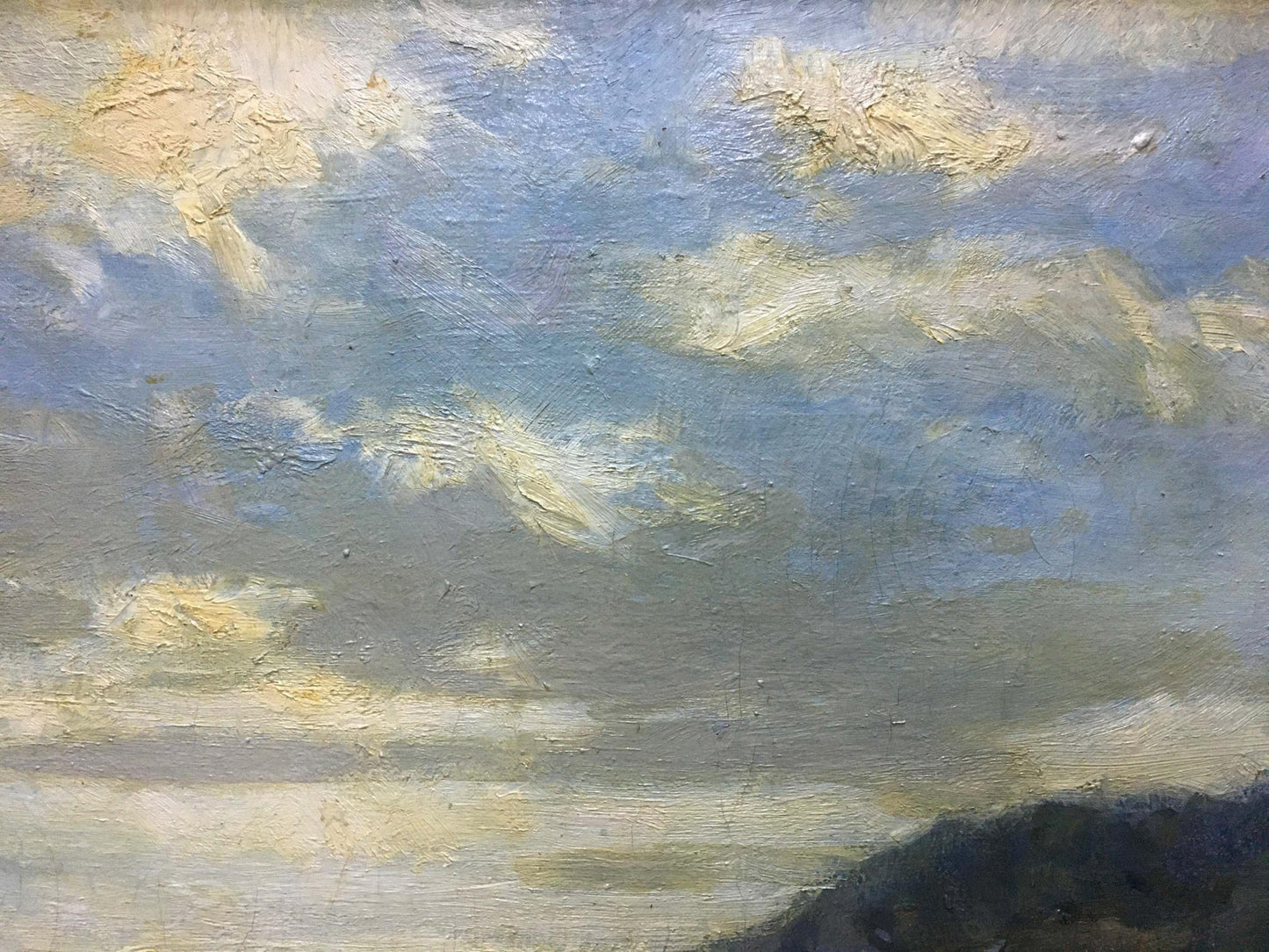 Oil painting Oceanic scenery envisioned by Ivan Filippovich Titov