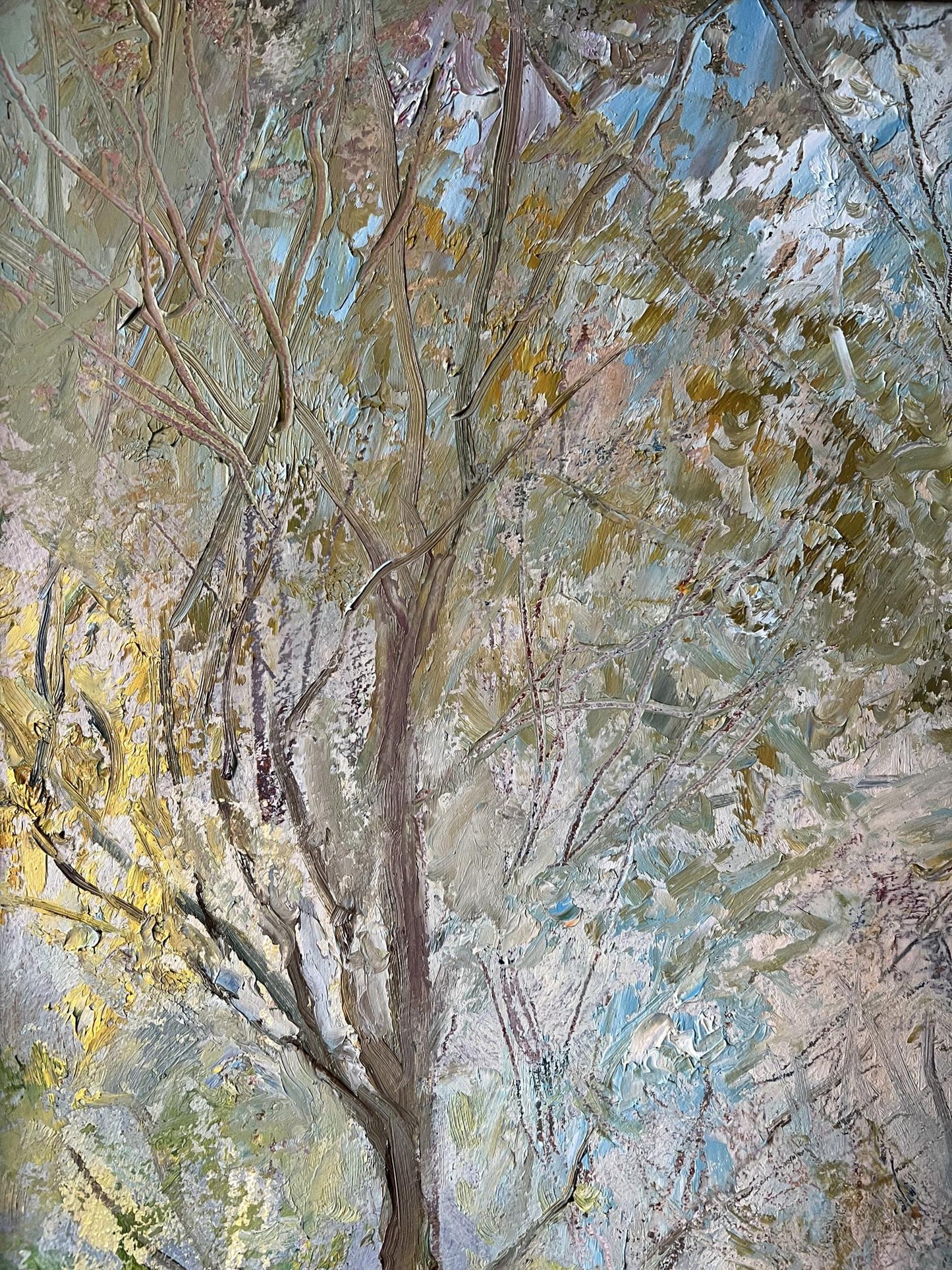 Oil painting walk