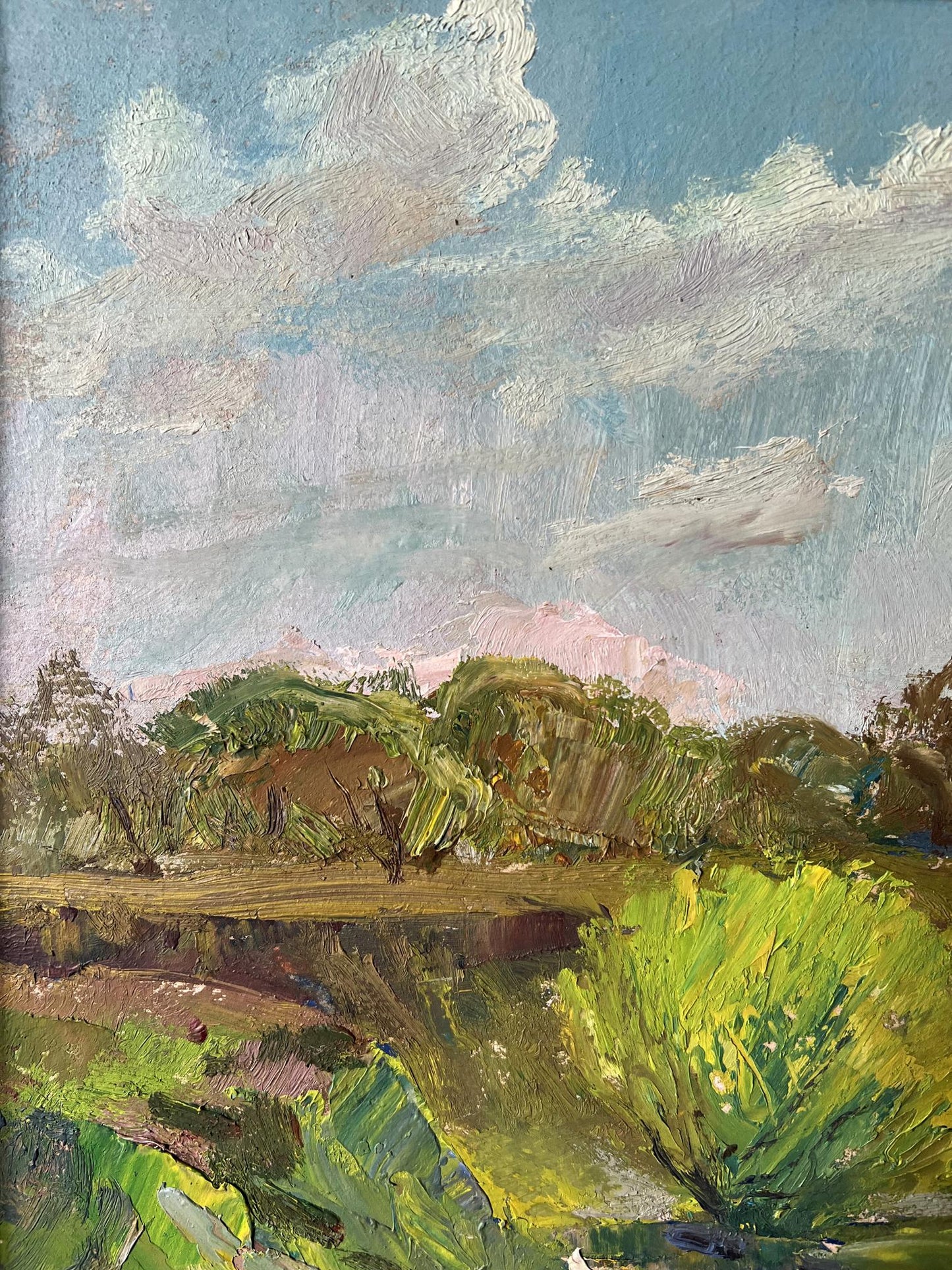 Oil painting Spring