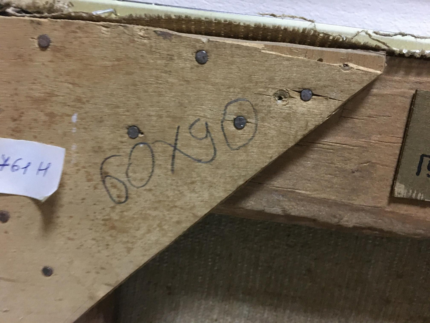 Oil painting View from the Bolgatur hill Rudakov M. Z.