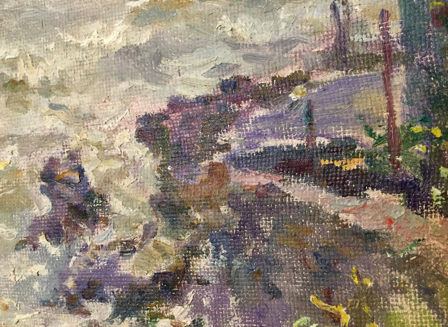 Oil painting Sea Gavdzinsky Albin Stanislavovich