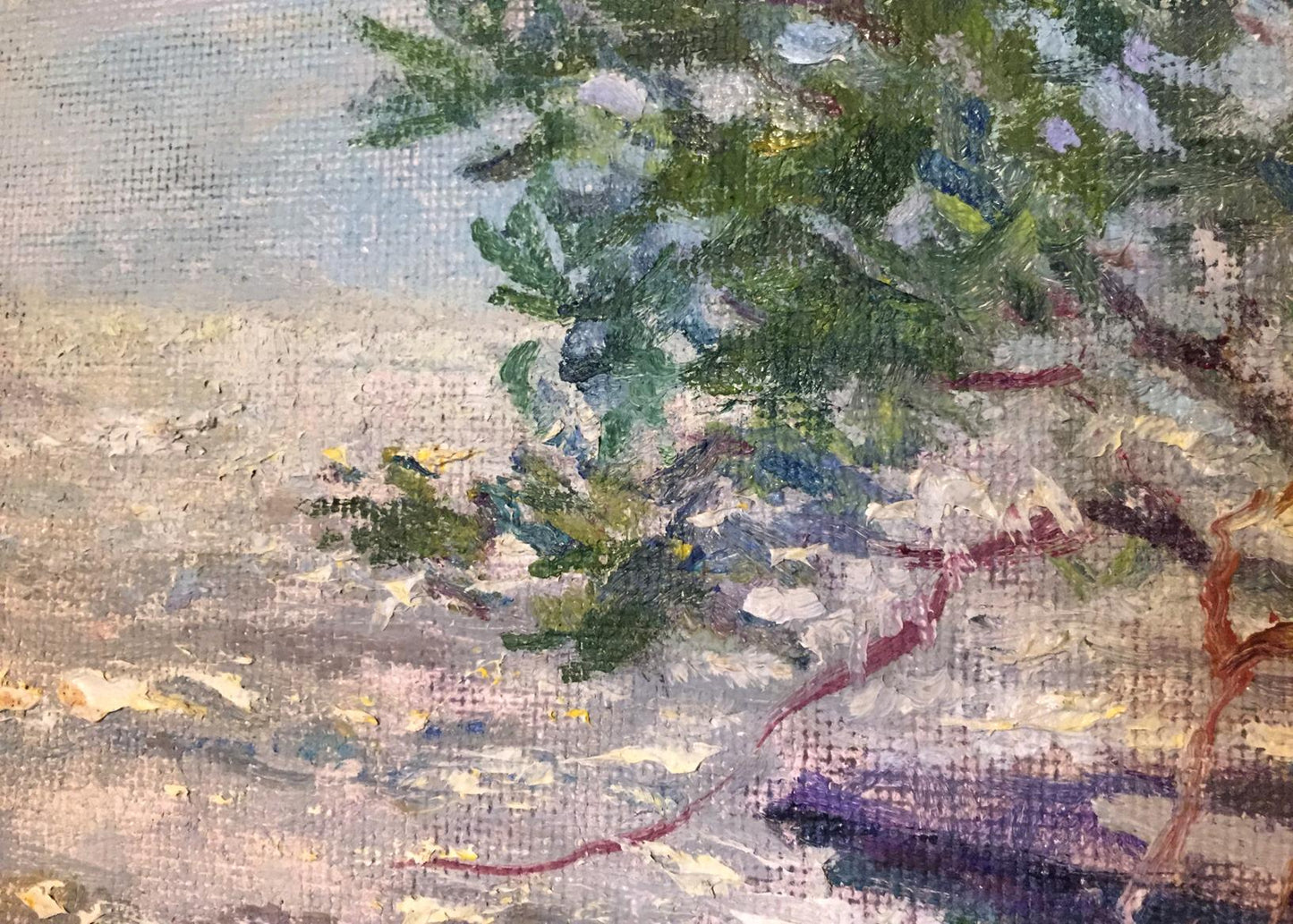 Oil painting Sea Gavdzinsky Albin Stanislavovich