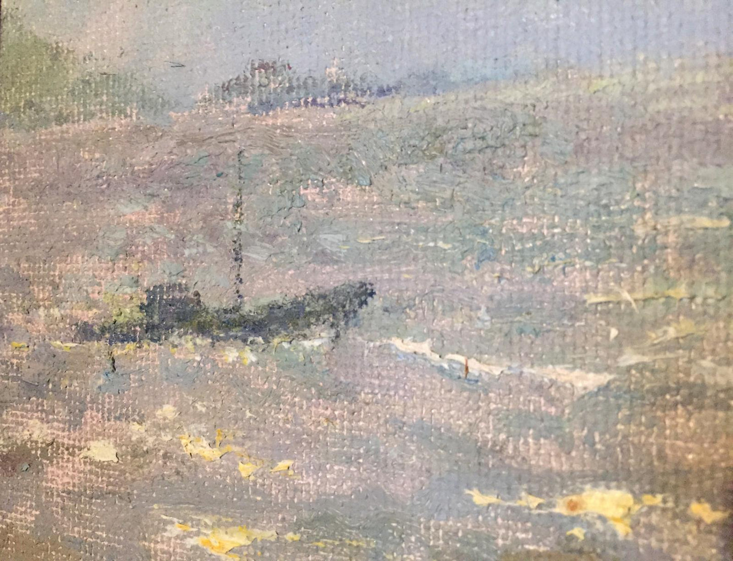 Oil painting Sea Gavdzinsky Albin Stanislavovich