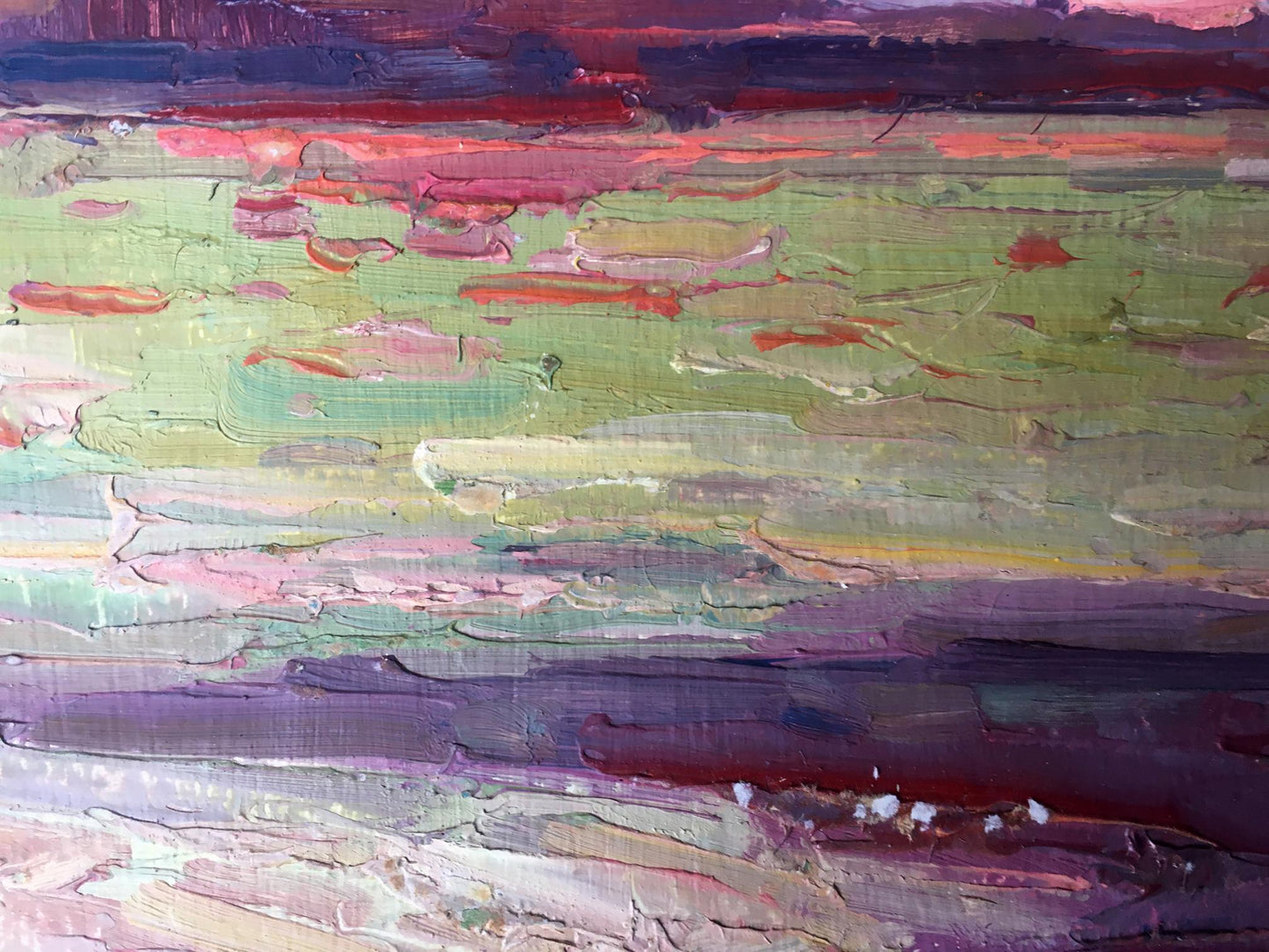 Oil painting Evening