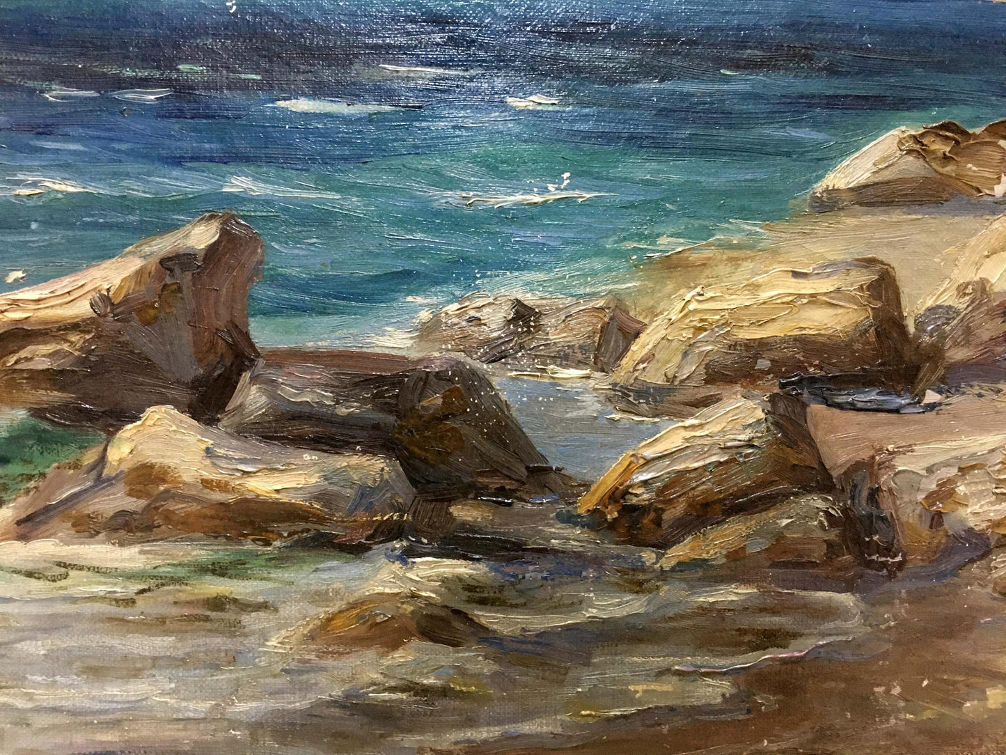 Oil painting Coast Stepan Yarovoy
