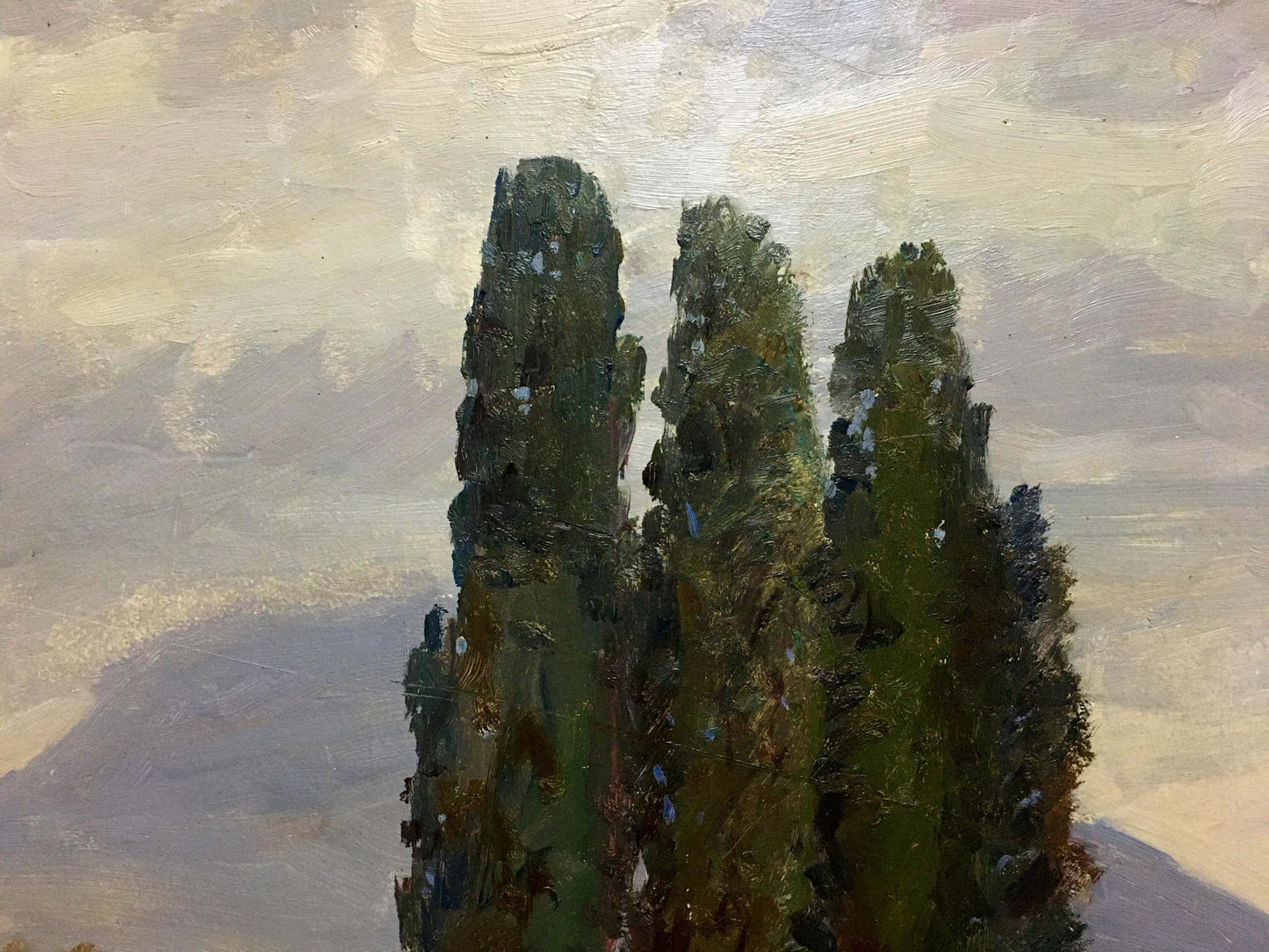 Oil painting Shore landscape I. V. Kisil