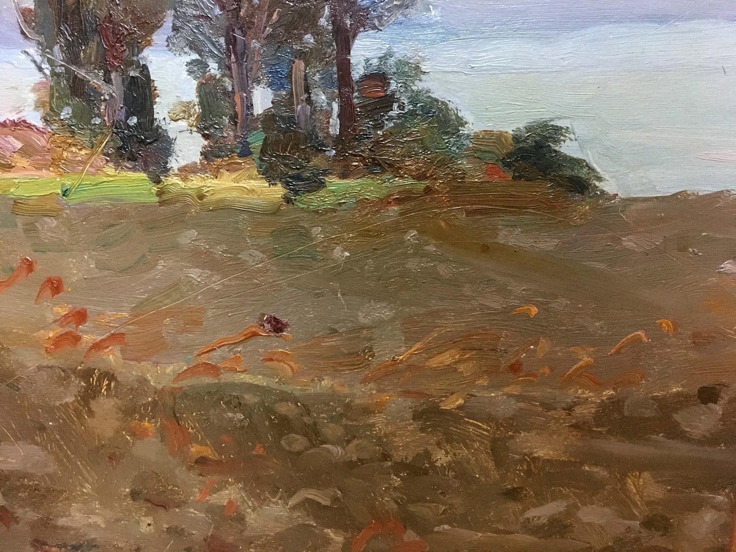 Oil painting Shore landscape I. V. Kisil