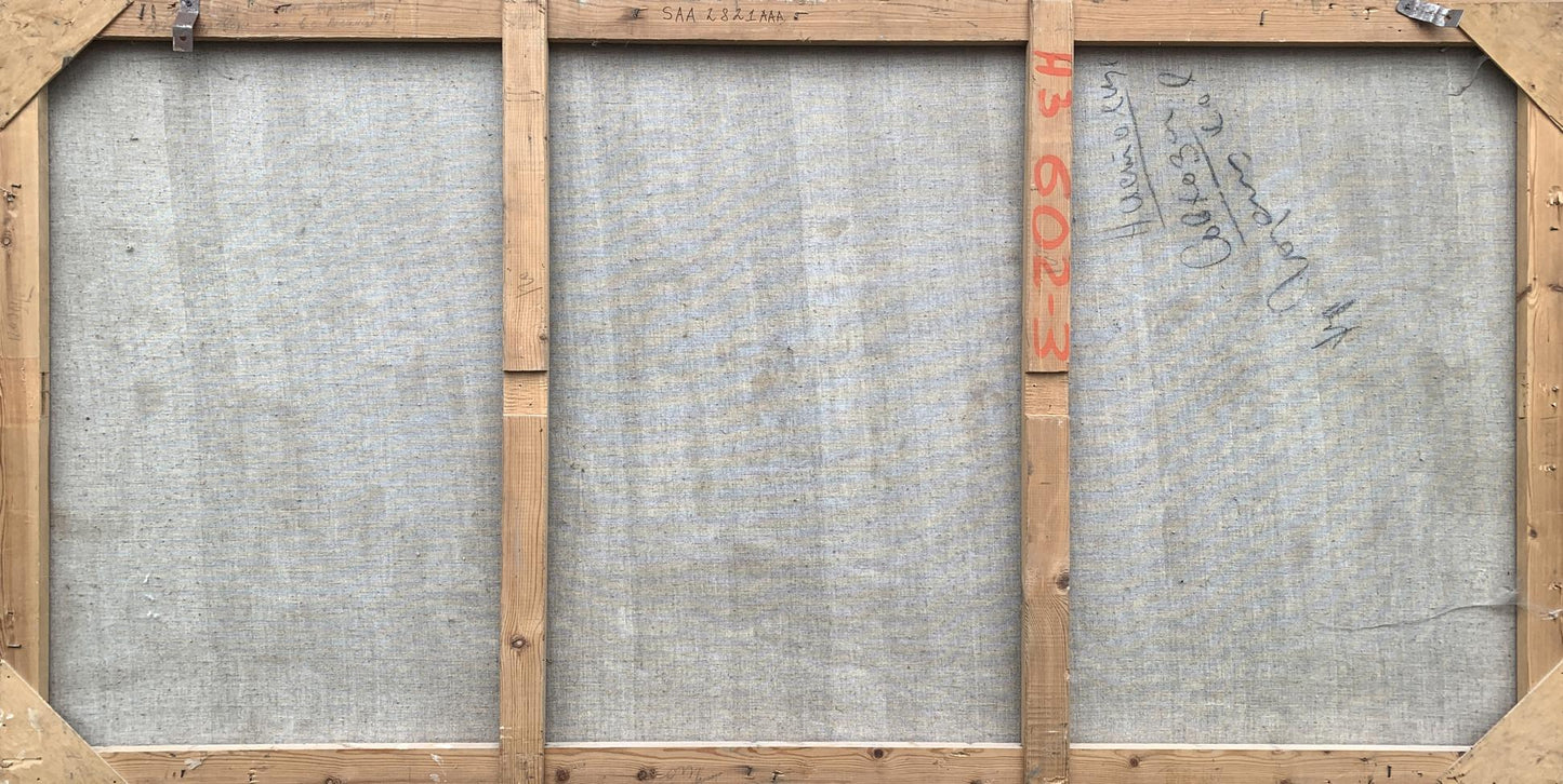 Oil painting Santa Claus Weissburg Efim Efimovich