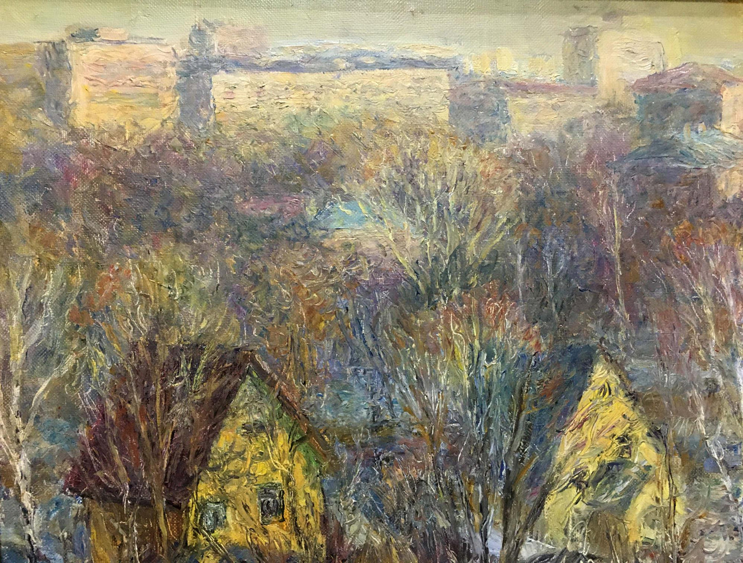 Oil paintint March Olga Sergeevna Otroshchenko