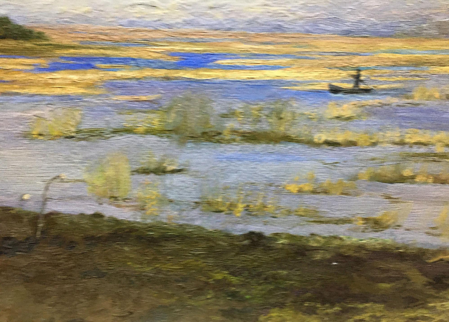 Oil painting Spring flood Tsyupka Ivan Kirillovich