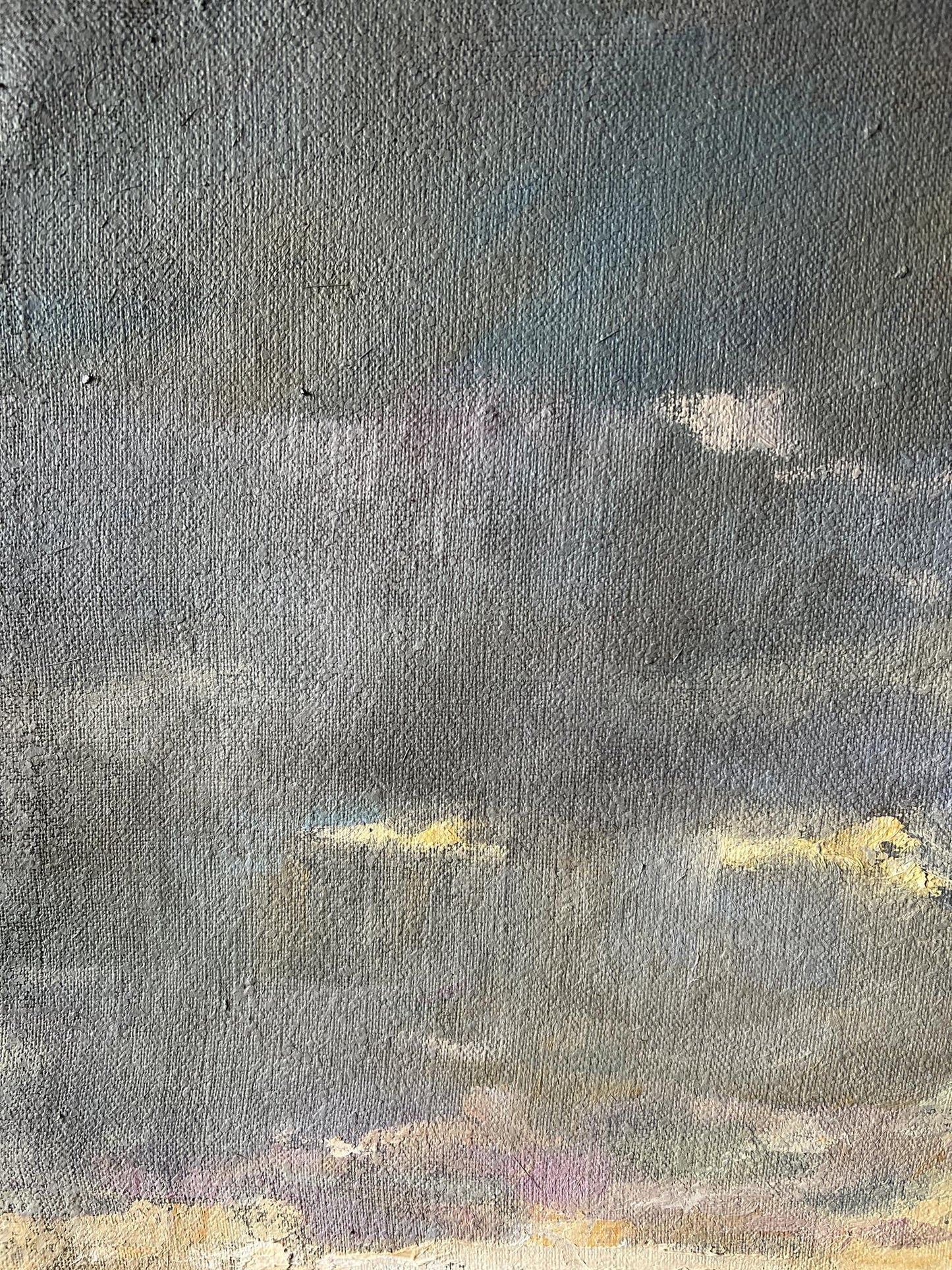 Oil painting Evening