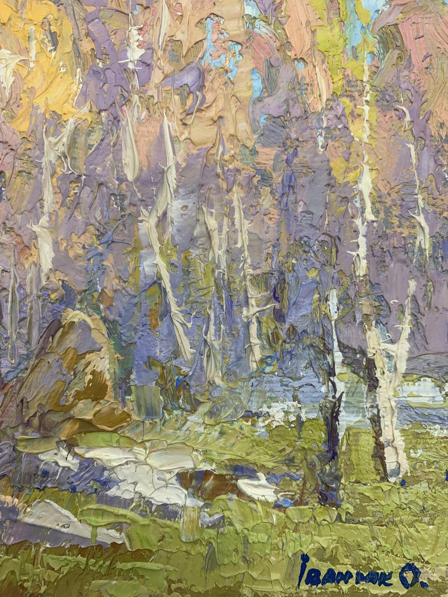 Spring Forest landscape