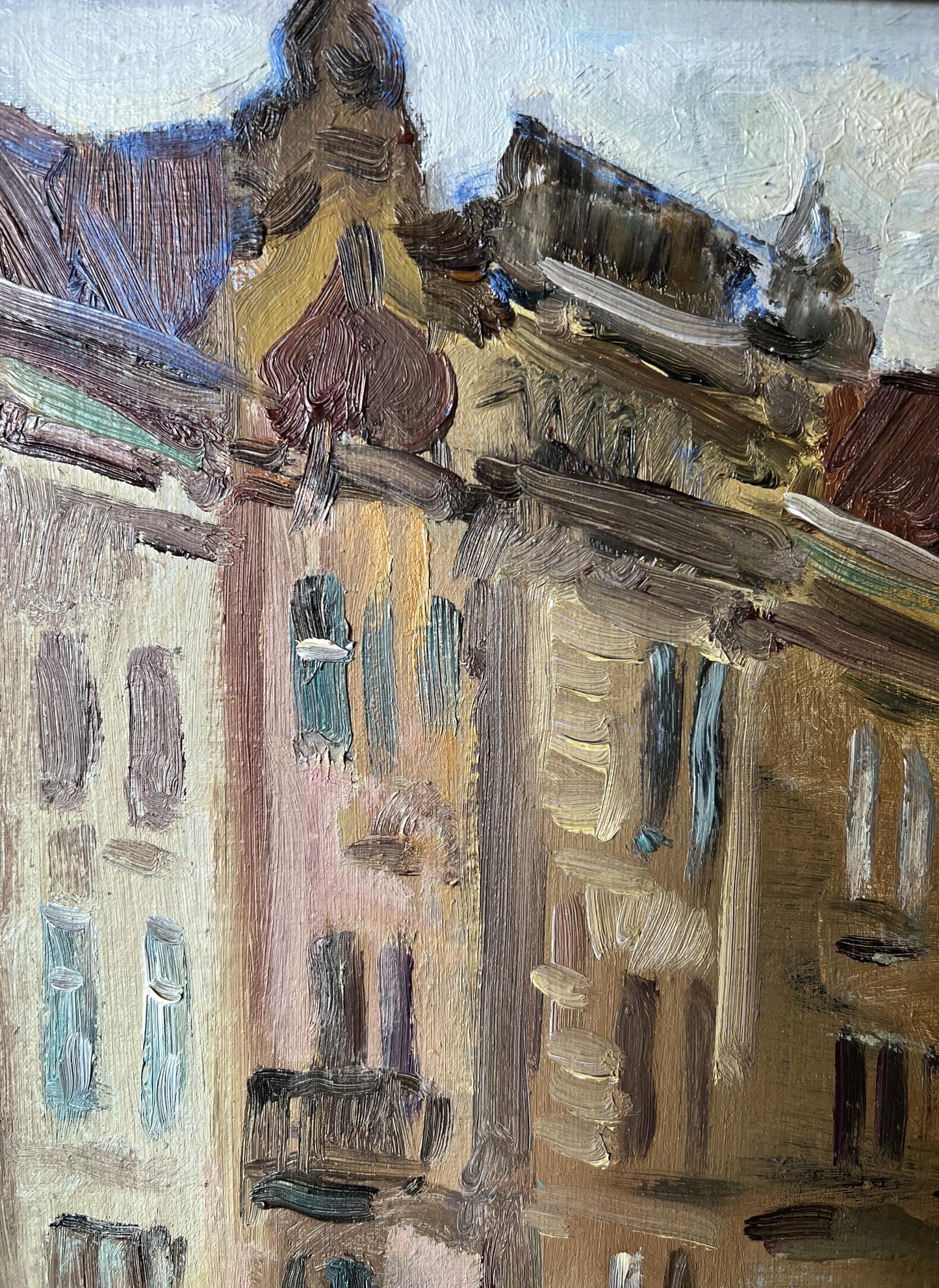 Oil painting Bernardine church