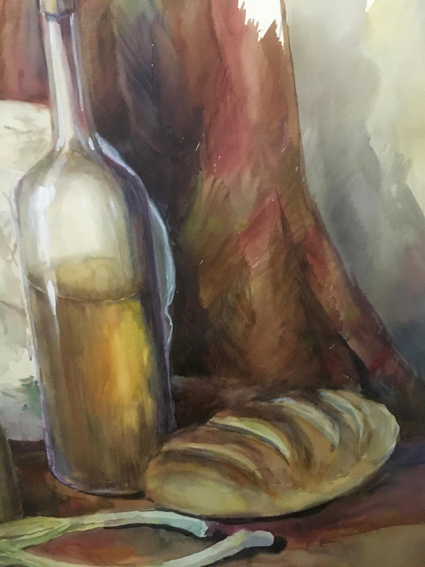 Watercolor painting Still life Palazhchenko Irina