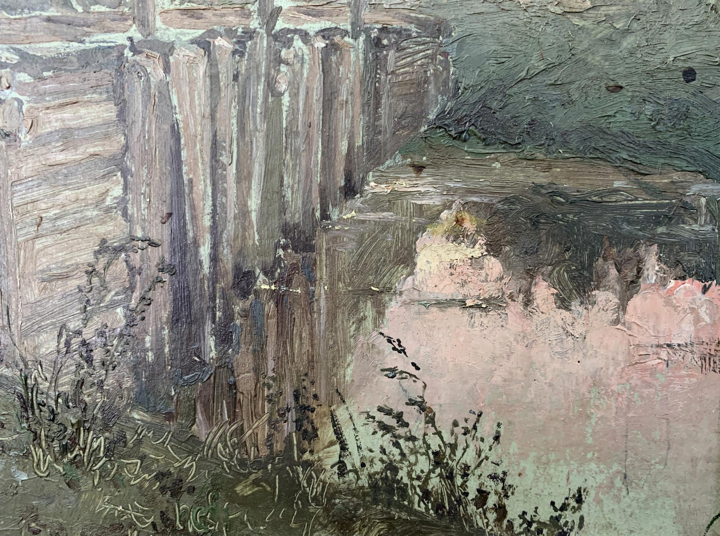 Oil painting Sunset A. Cherkas