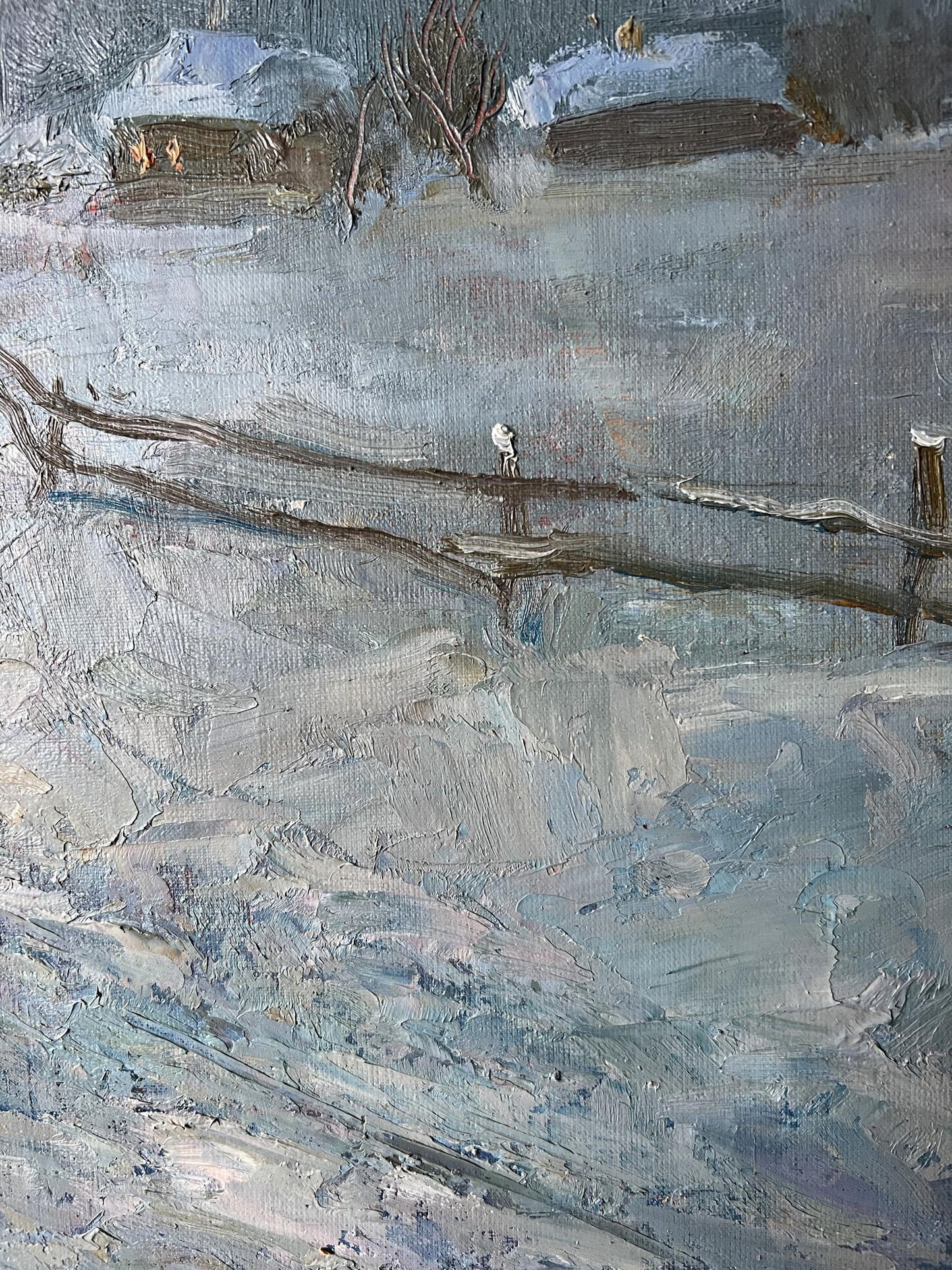 Oil Painting Rural Nature Landscape