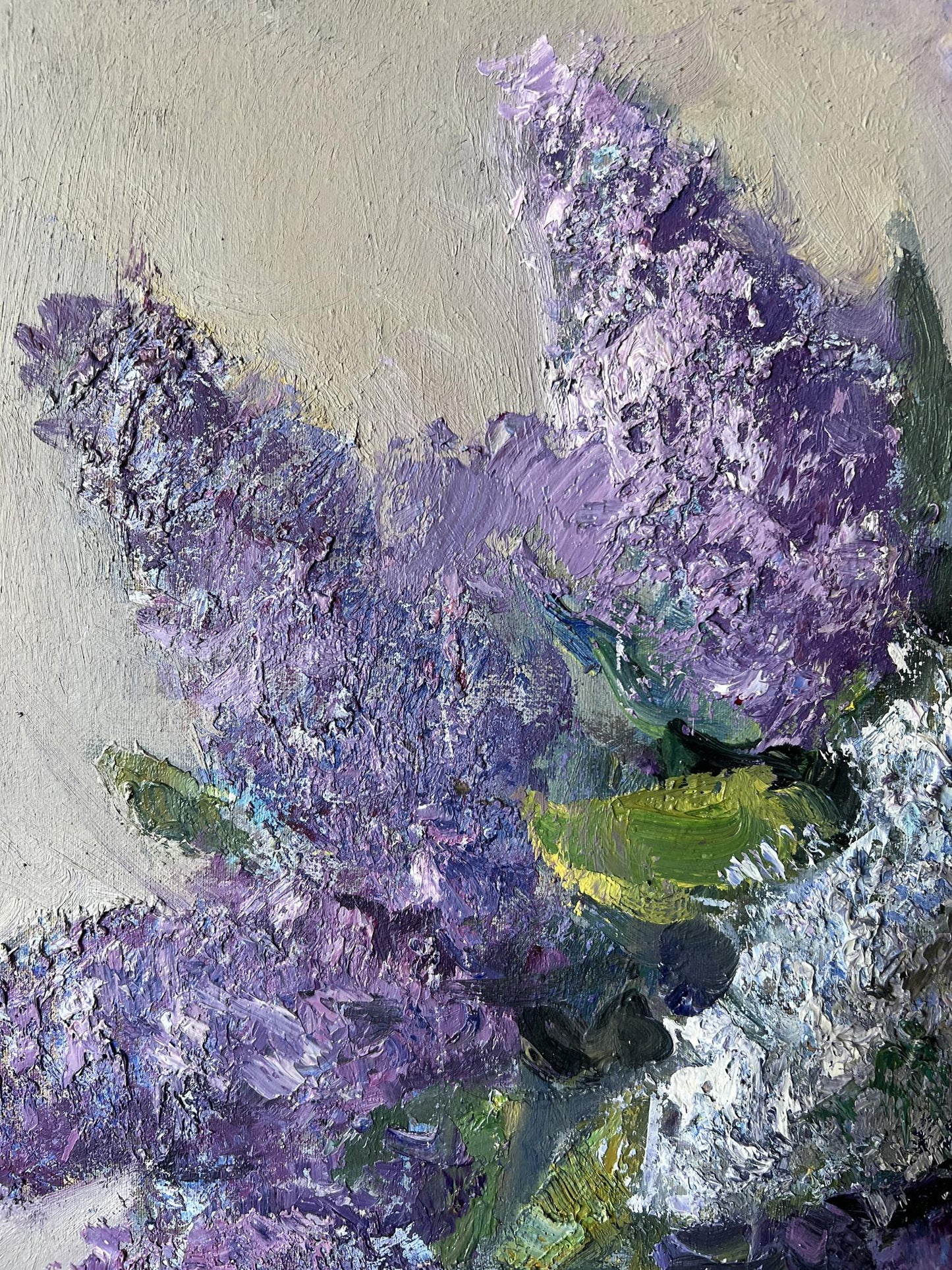 Oil painting Lilac