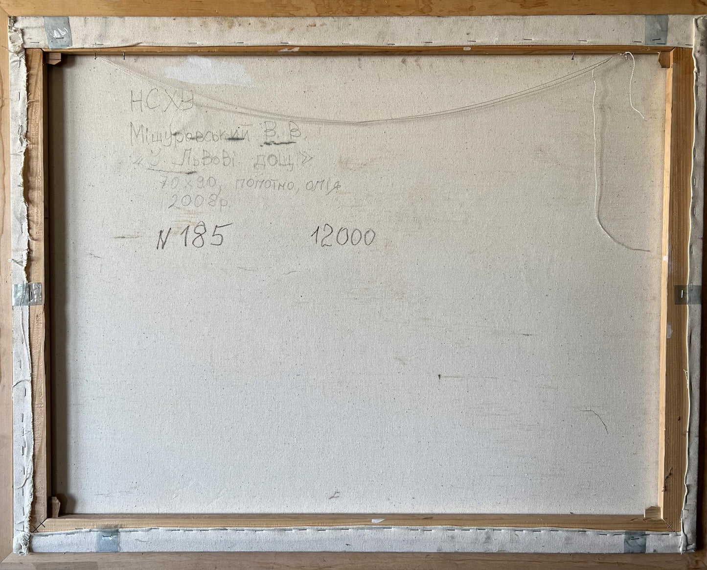 Backdrop of the painting