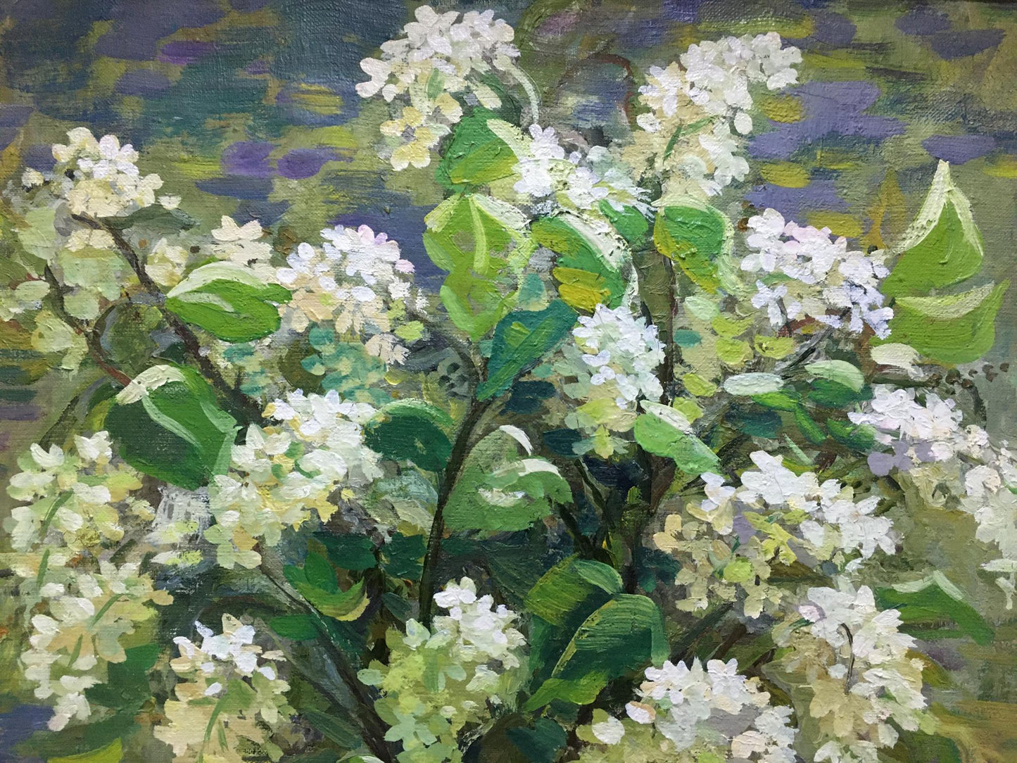 Oil painting Flowers Zorya (Zarya) Galina Denisovna