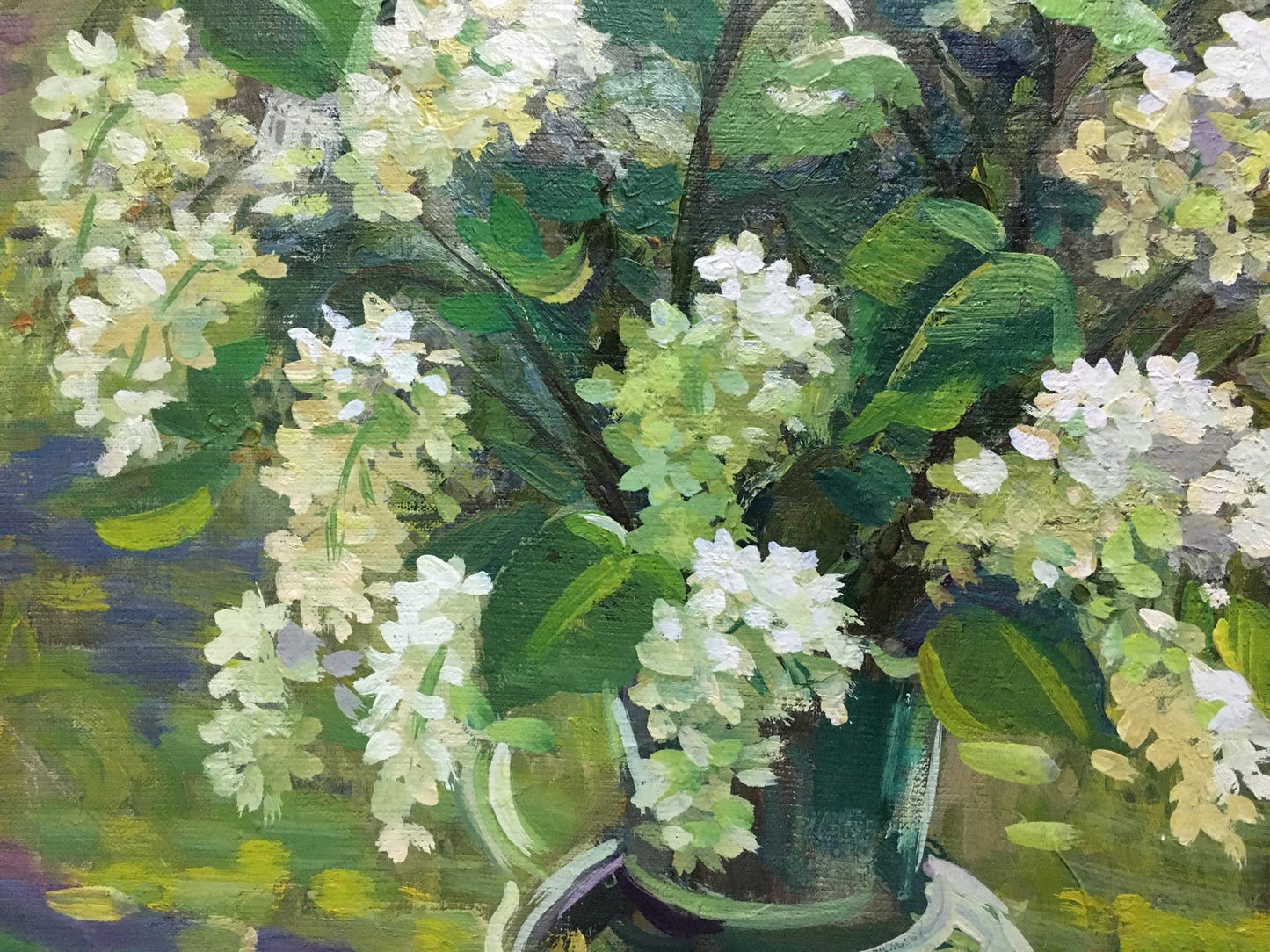 Oil painting Flowers Zorya (Zarya) Galina Denisovna