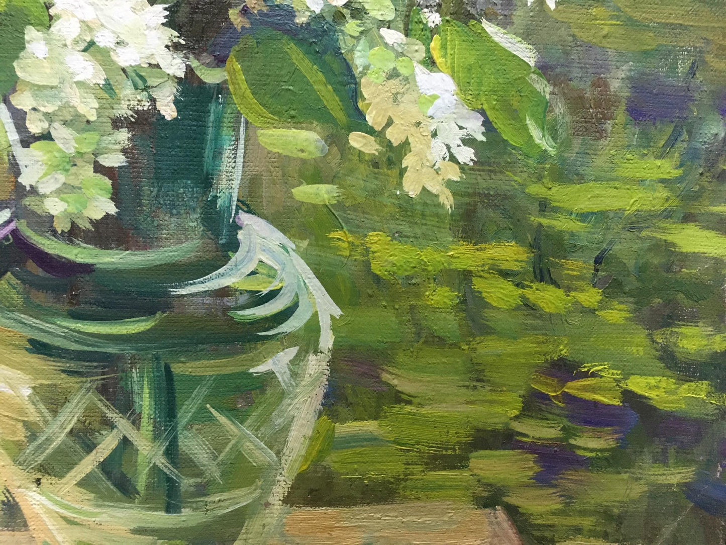Oil painting Flowers Zorya (Zarya) Galina Denisovna
