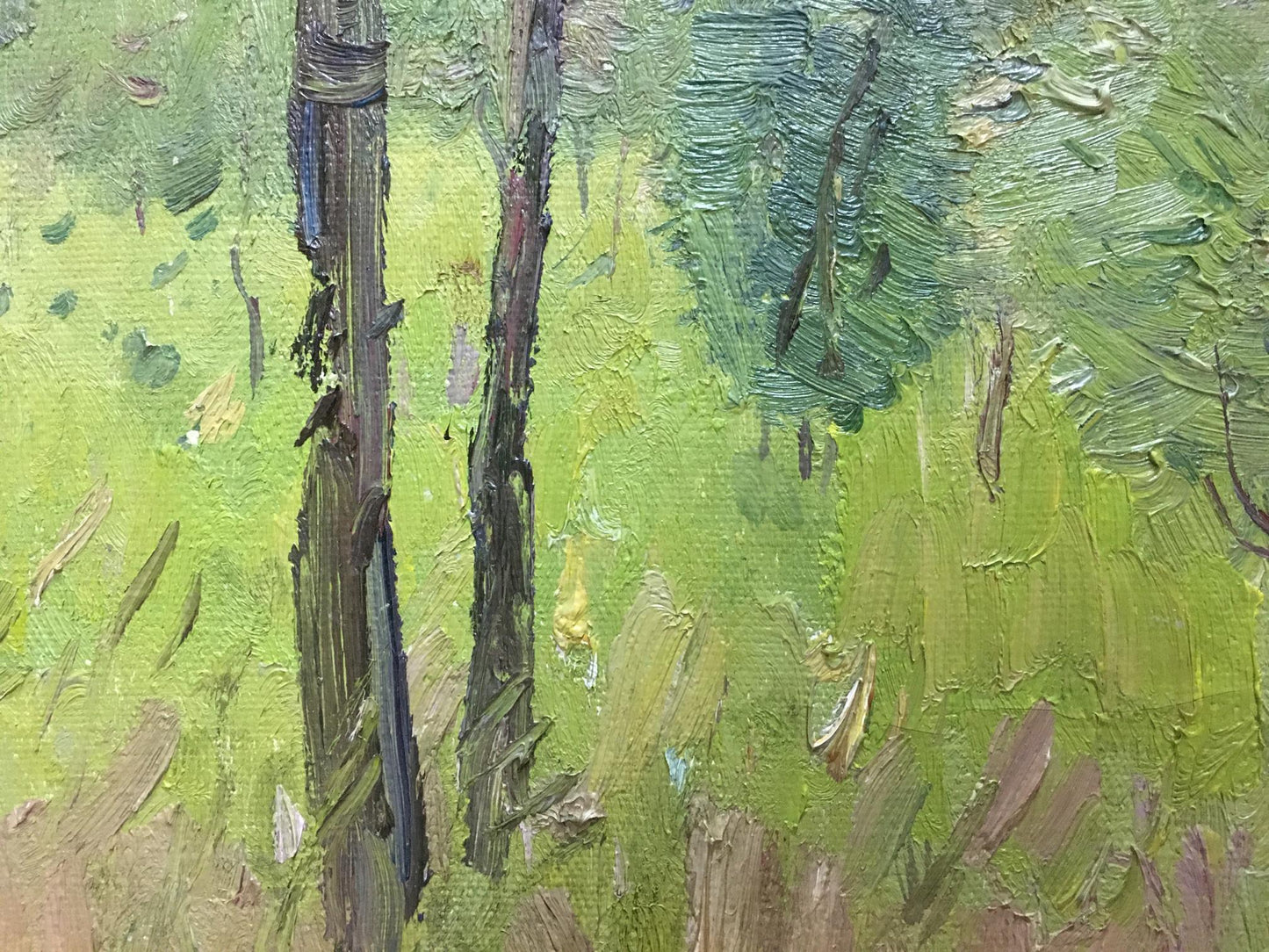 Oil painting Road to the forest Grigoryev Sergey Alekseevich