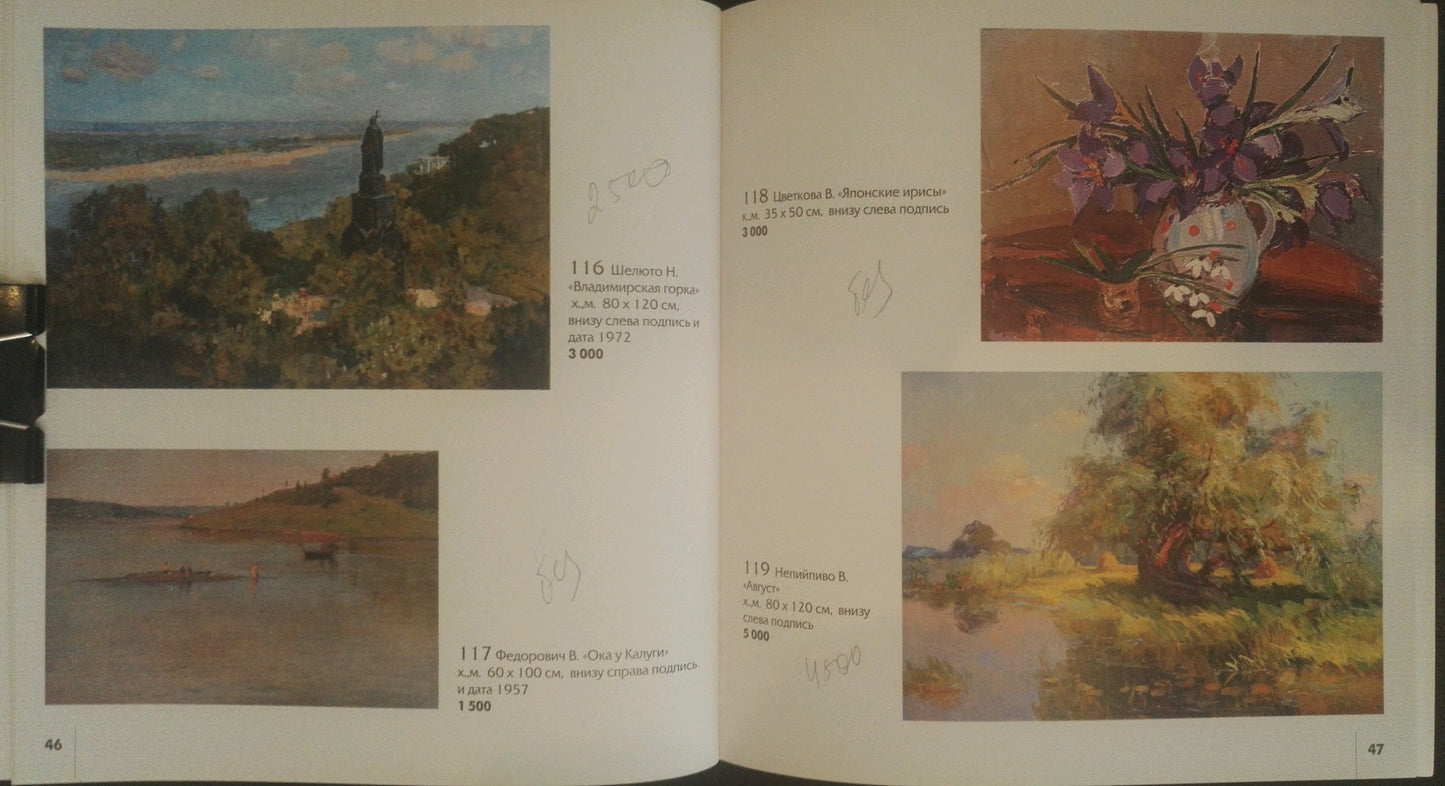 Oil painting Eye of Kaluga Fedorovich V.G.