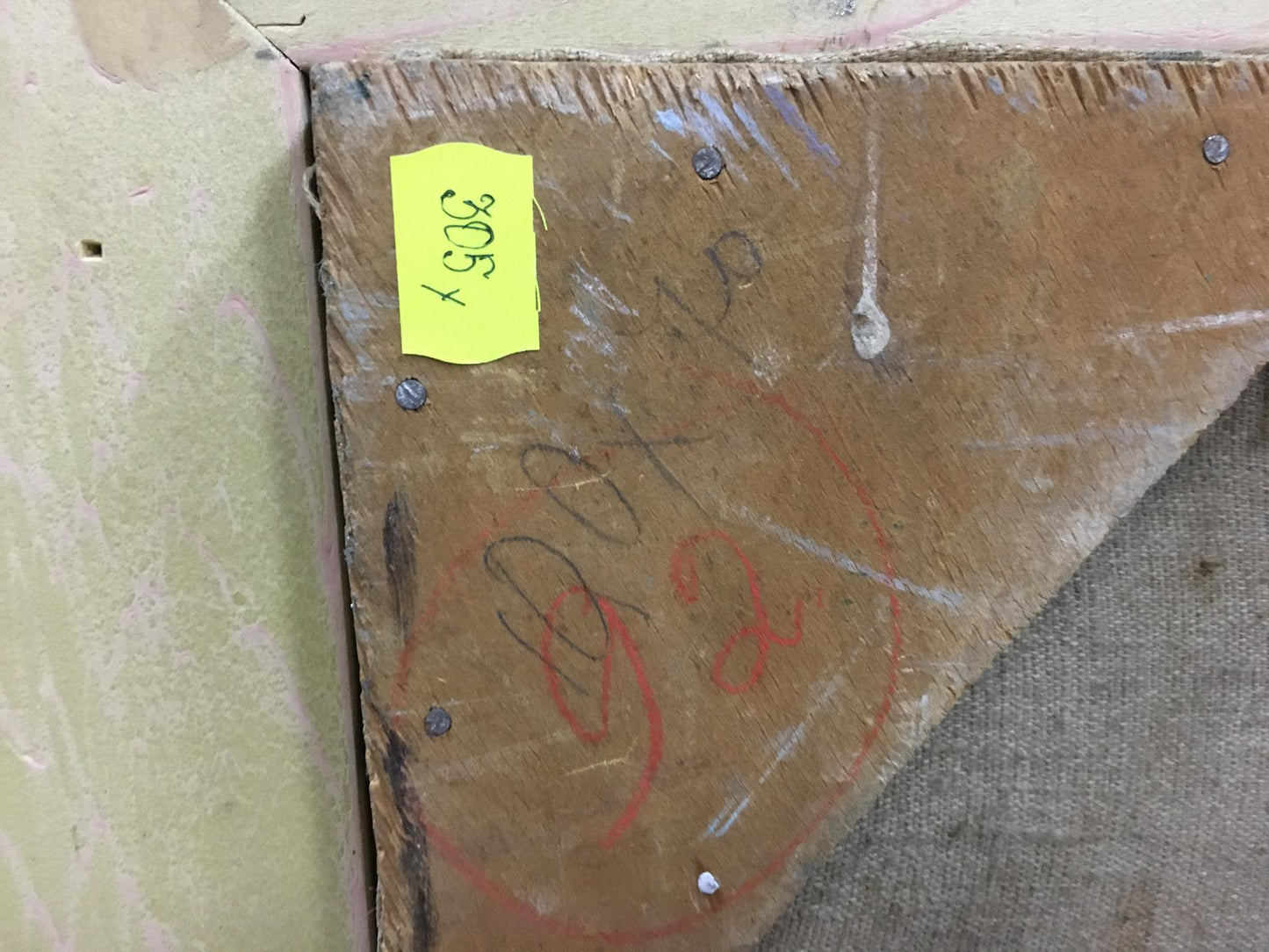 Oil painting Ship port Turansky Alexander Alekseevich