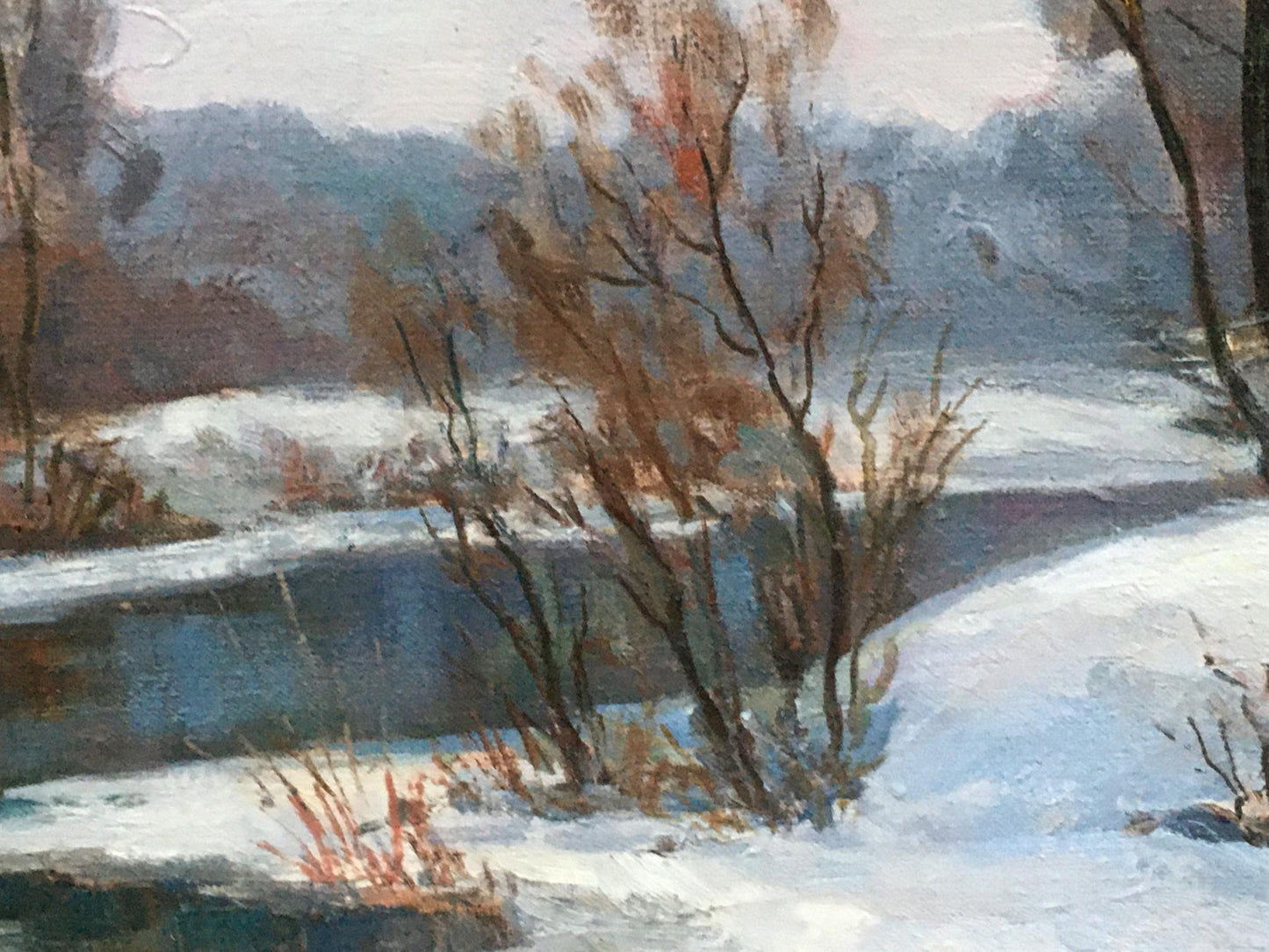 Oil painting Early spring Sergey Pivtorak
