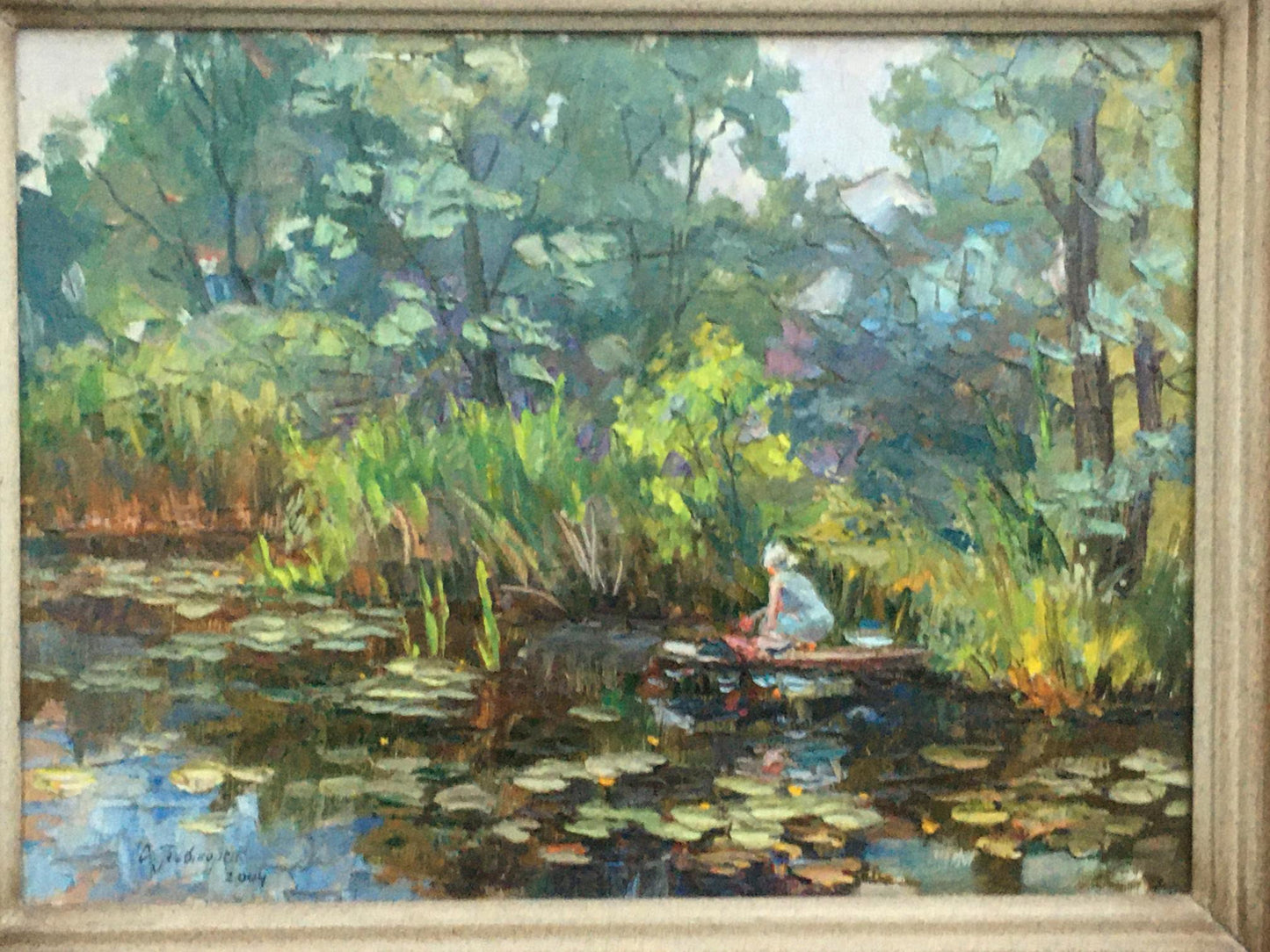 Oil painting Cleaning Pivtorak Sergey
