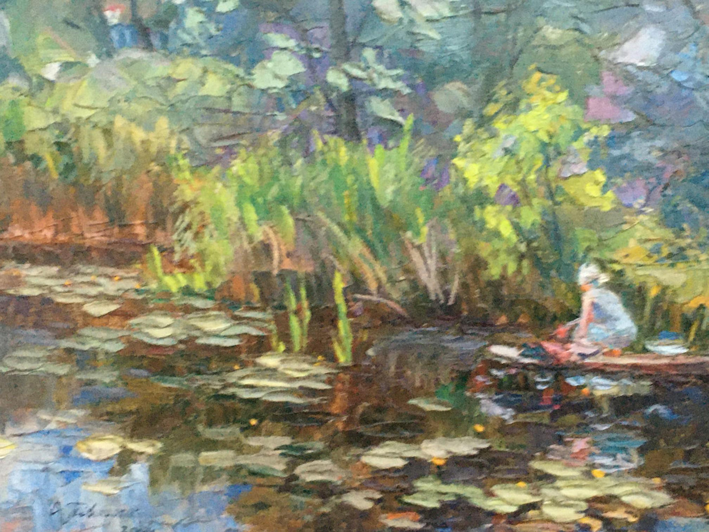 Oil painting Cleaning Pivtorak Sergey
