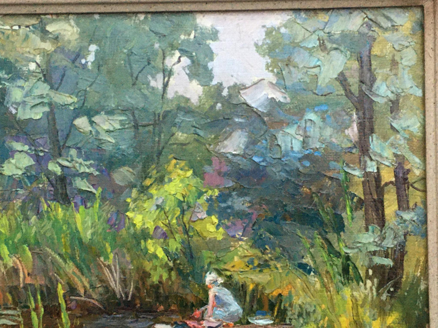 Oil painting Cleaning Pivtorak Sergey
