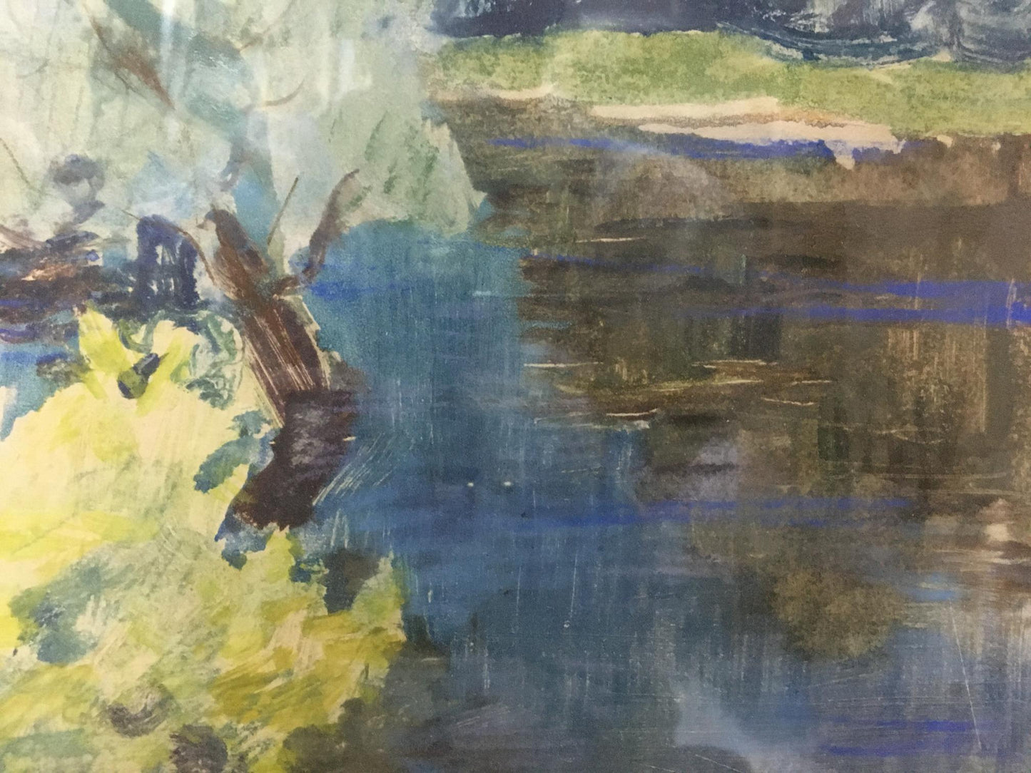 Watercolor painting Landscape Glushchenko Nikolay Petrovich