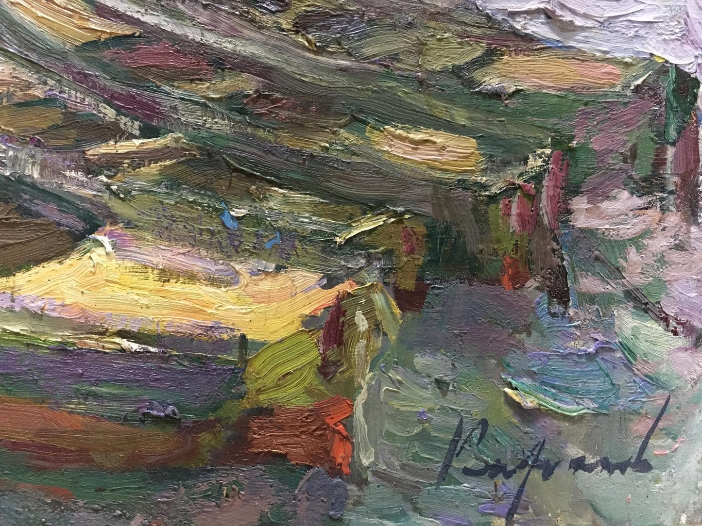 Oil painting Night Balaclava Karpov Andrey Karpov Nikolay Mikhailovich