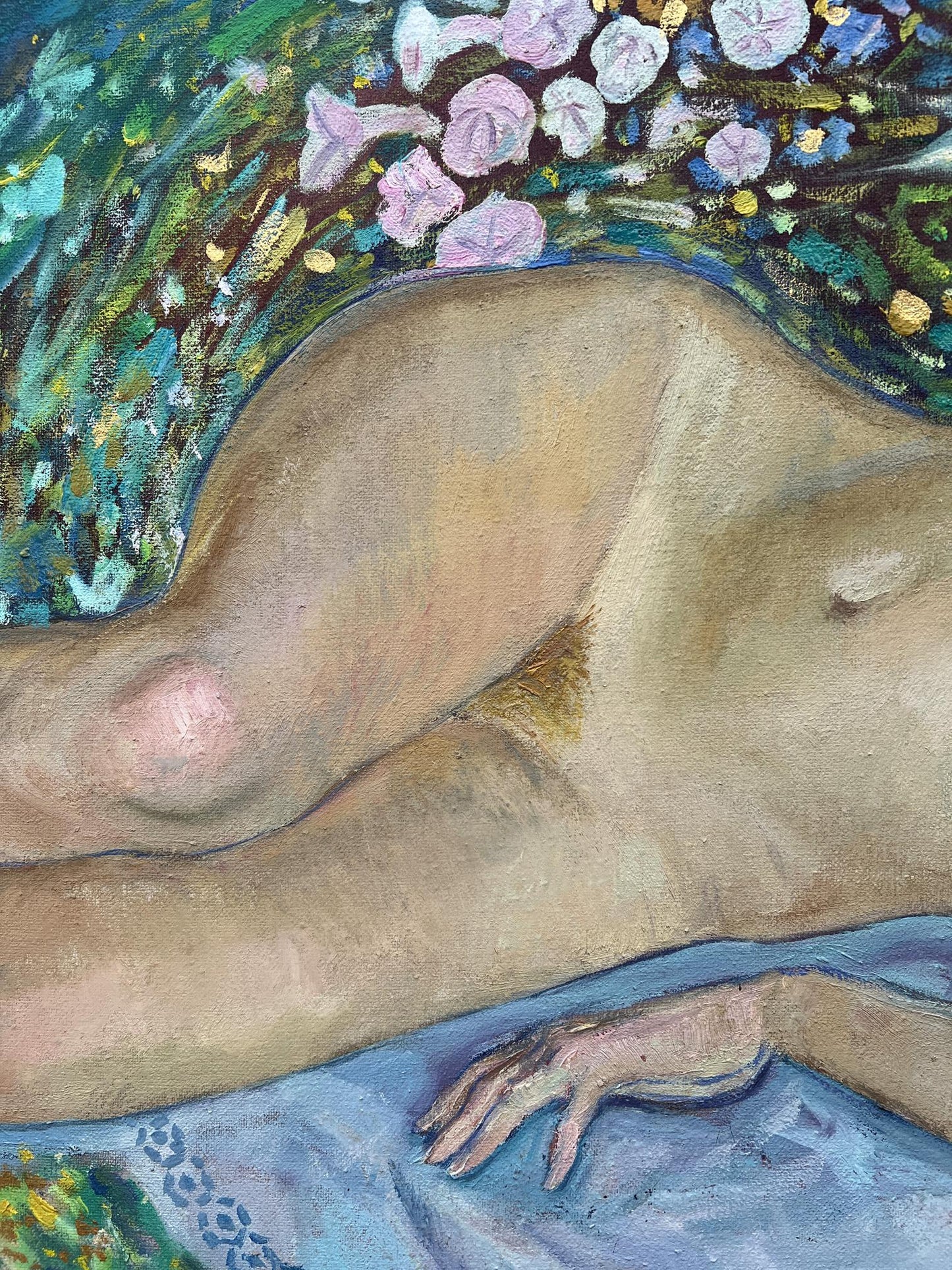 Oil painting Night nature People Portraits