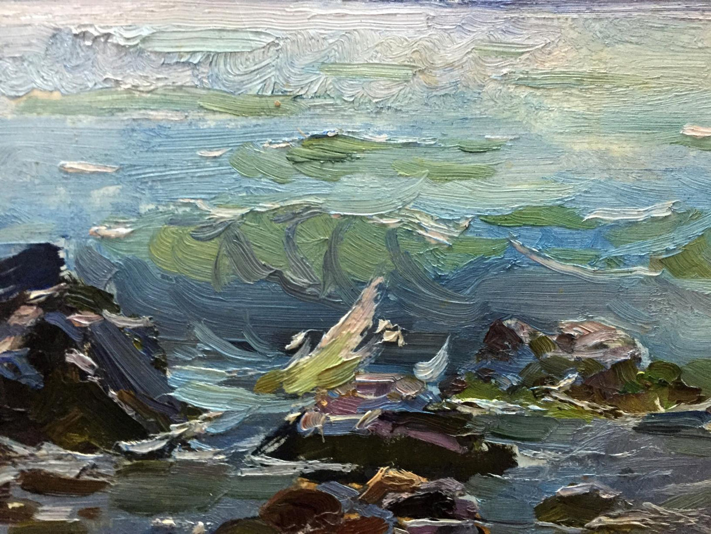 Oil painting Sea Art