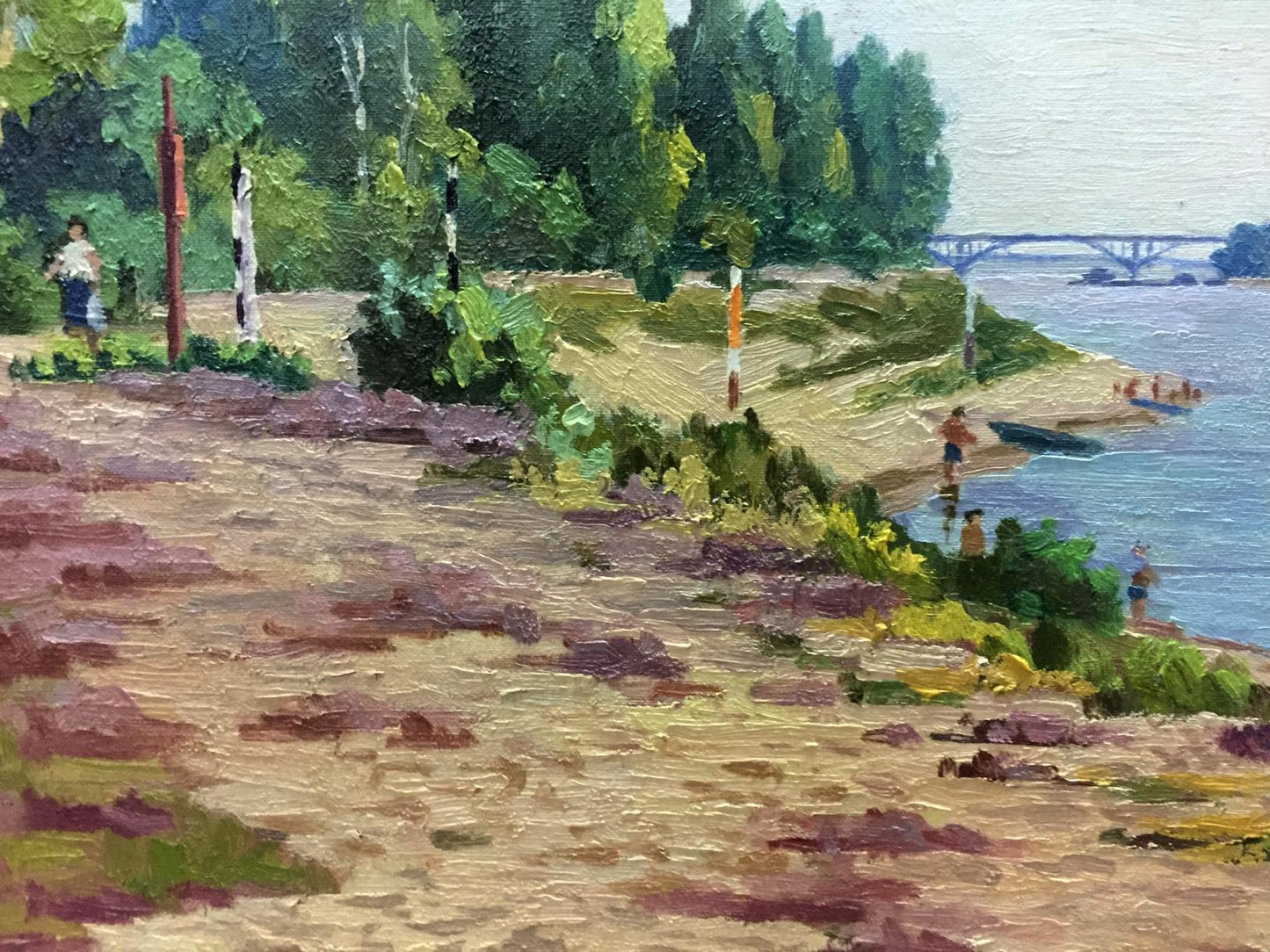 Oil Painting Landscape River