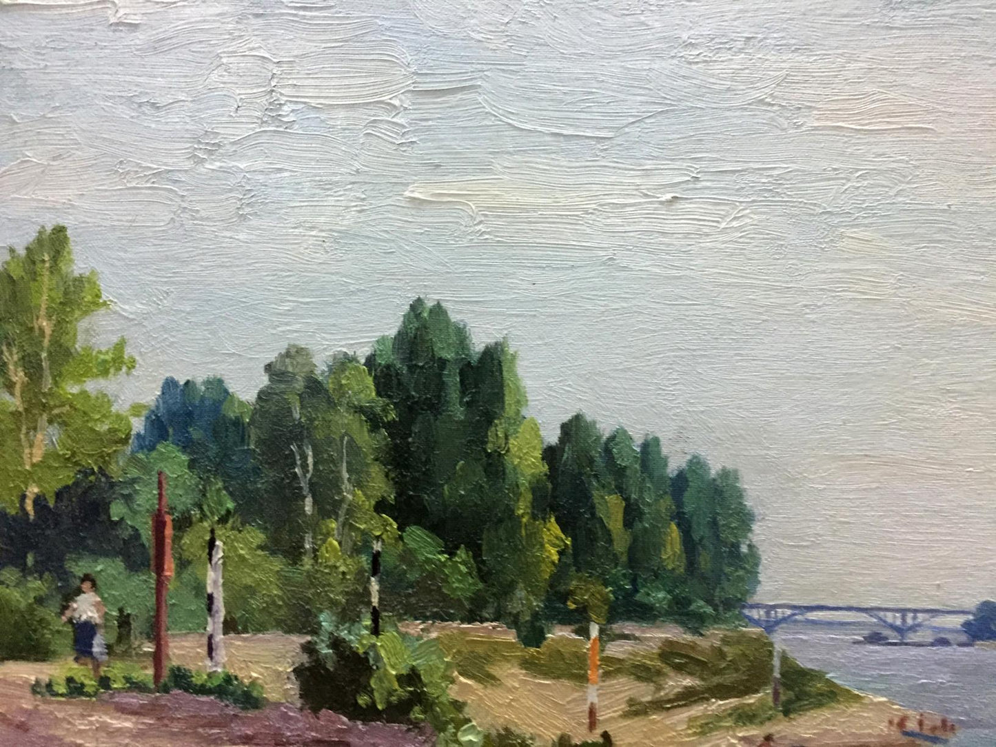 Oil Painting Clouds Art