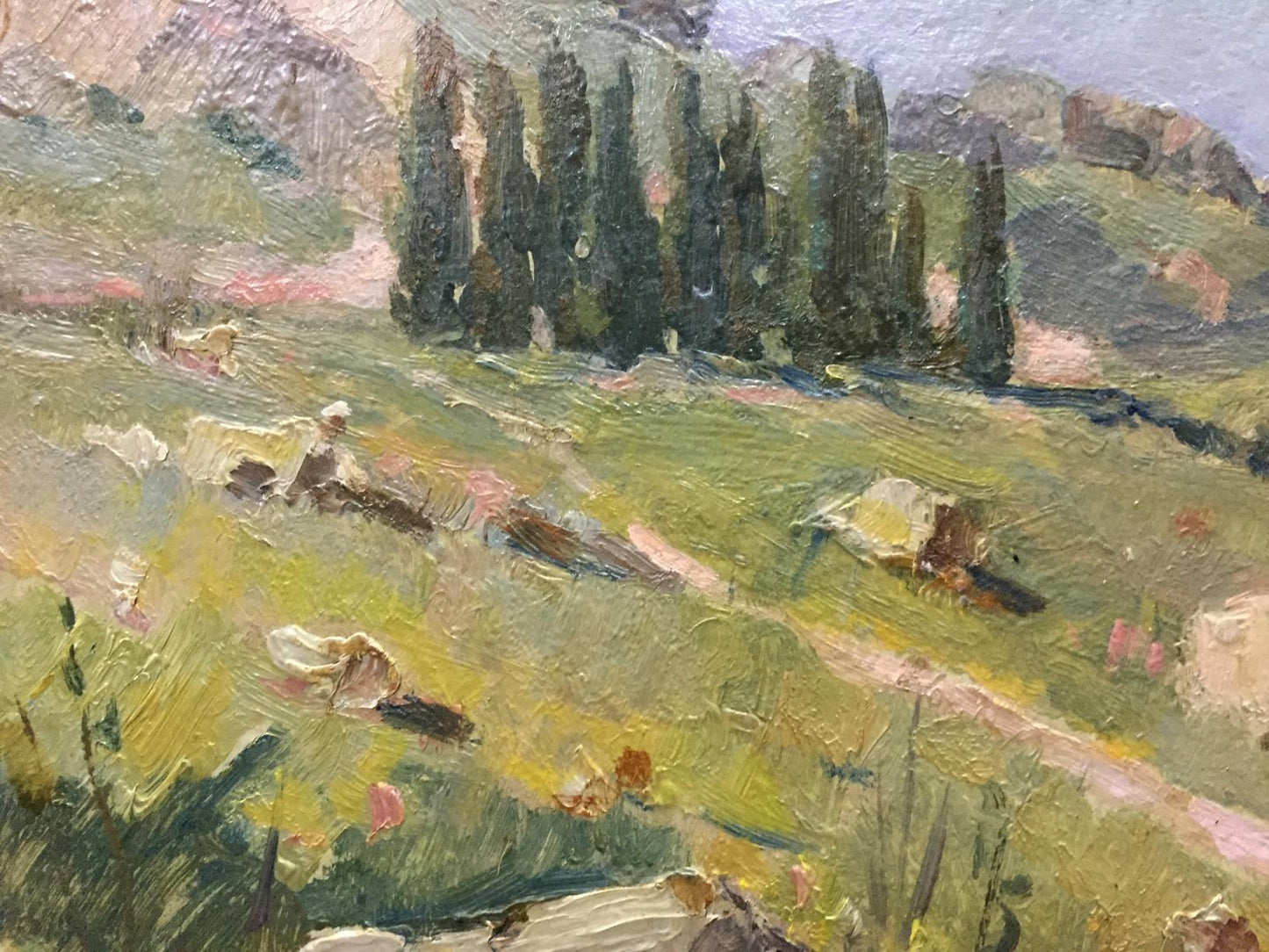 Oil painting Mountain