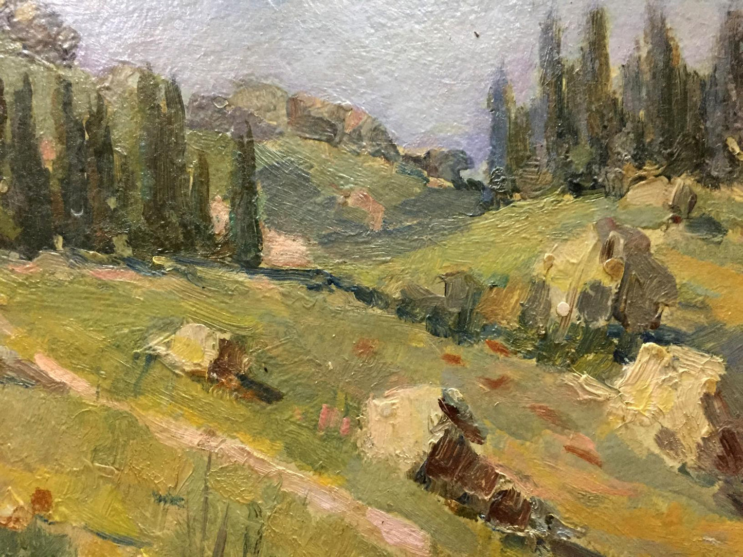 Oil painting Mountain